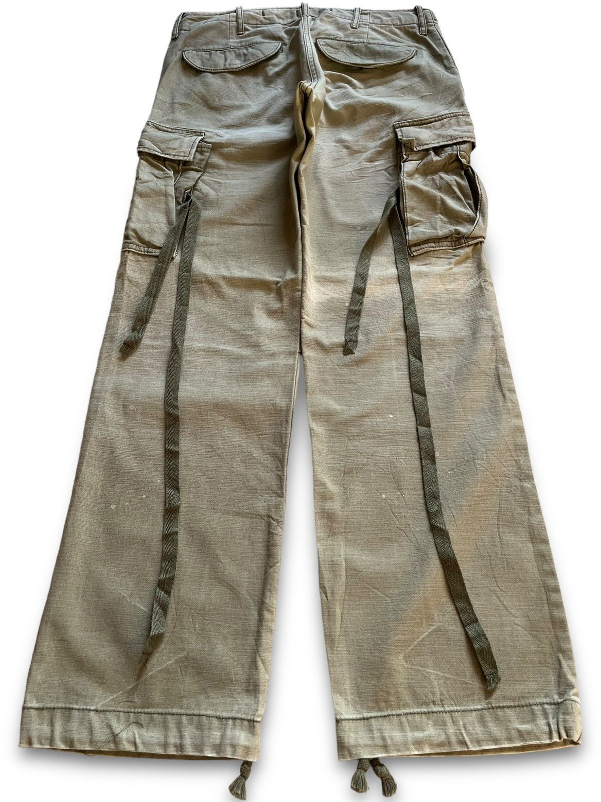 JNCO × Japanese Brand Vintage Japanese Brand Painted Cargo Baggy Denim Pants Size US 30 / EU 46 - 2 Thumbnail