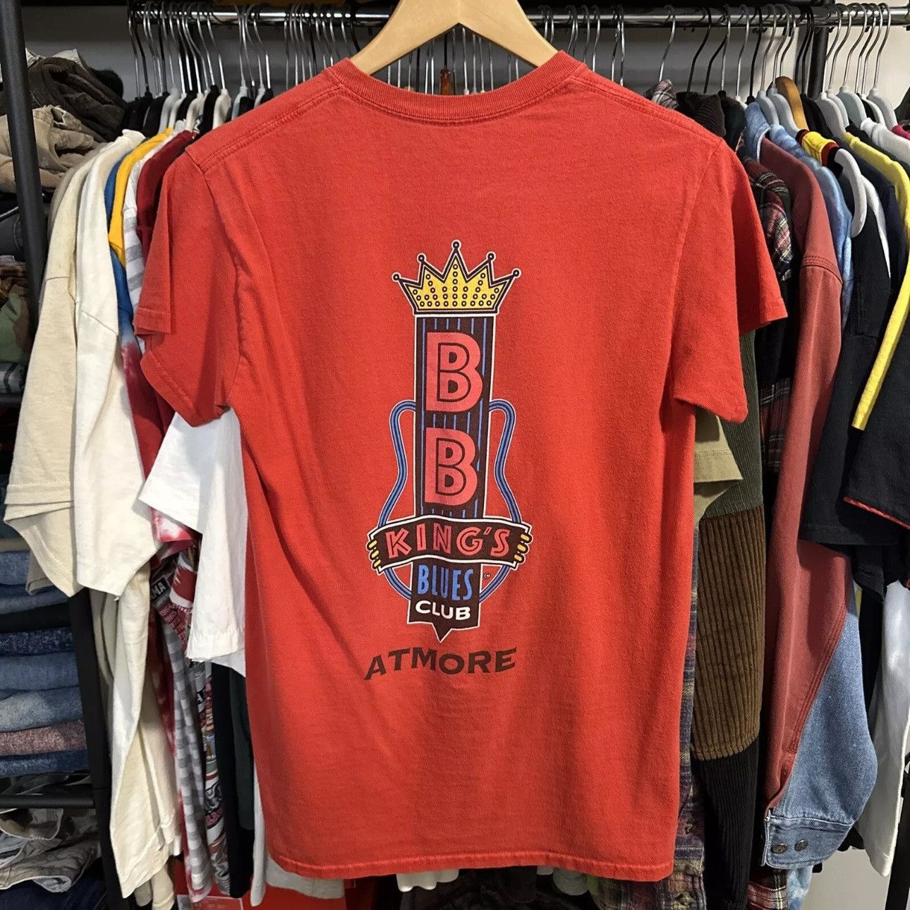 Vintage Vintage BB King’s Blues Club Atmore Crown Guitar Music Shirt Size US M / EU 48-50 / 2 - 1 Thumbnail
