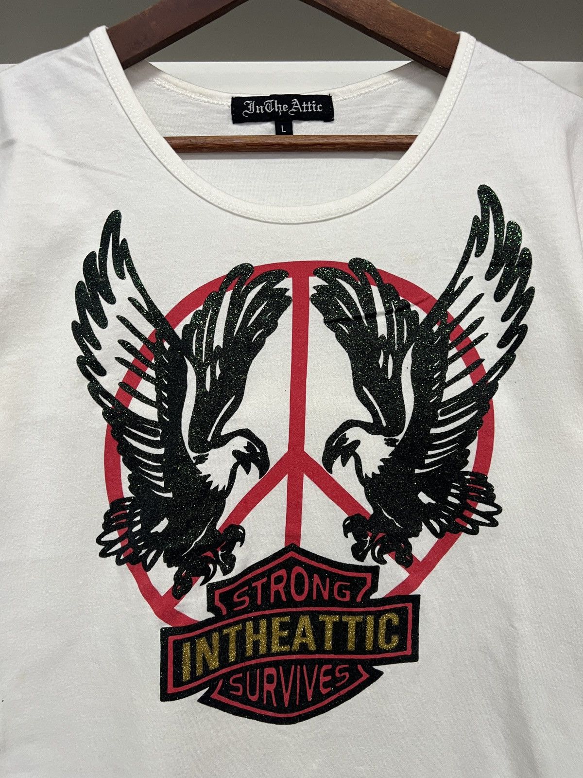 In The Attic In The Attic Harley Davidson rip off tee Size US S / EU 44-46 / 1 - 4 Thumbnail