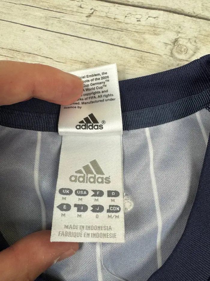 Adidas Adidas France 2006 2007 Fan Shirt Soccer Jersey Size US M / EU 48-50 / 2 - 9 Thumbnail