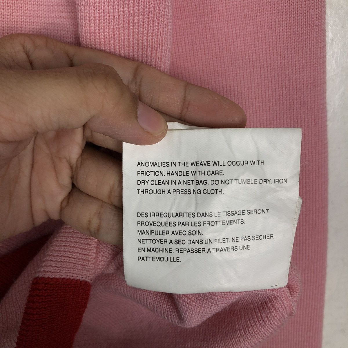 Comme des Garcons 🔥AD2001 LONG SLEEVE PLEATED SWEATSHIRT JUNYA WATANABE CDG Size M / US 6-8 / IT 42-44 - 15 Thumbnail