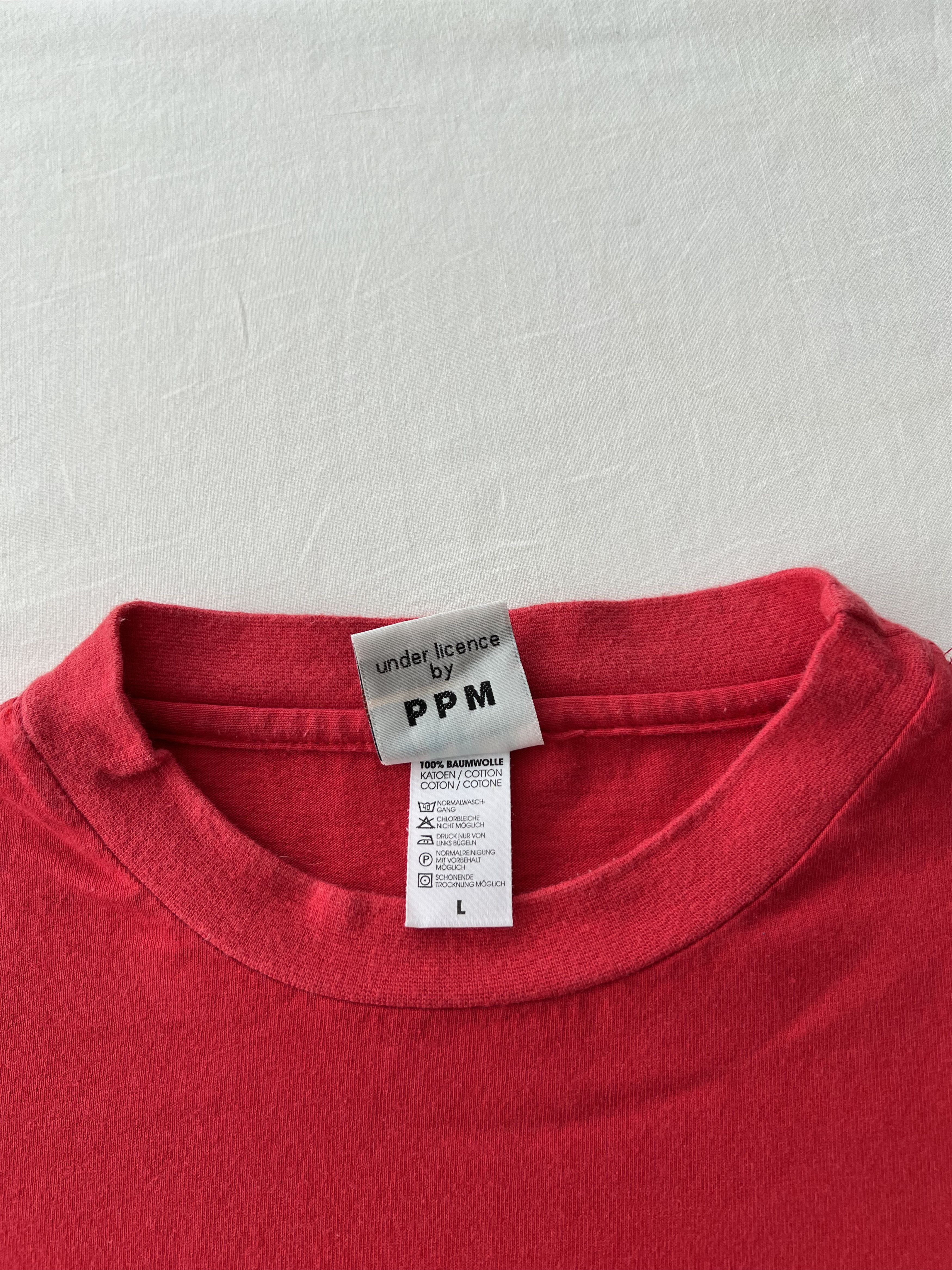 Formula 1 Vintage 1997 Formula 1 Hockenheim F1 Ferrari Red T-shirt Size US L / EU 52-54 / 3 - 8 Thumbnail