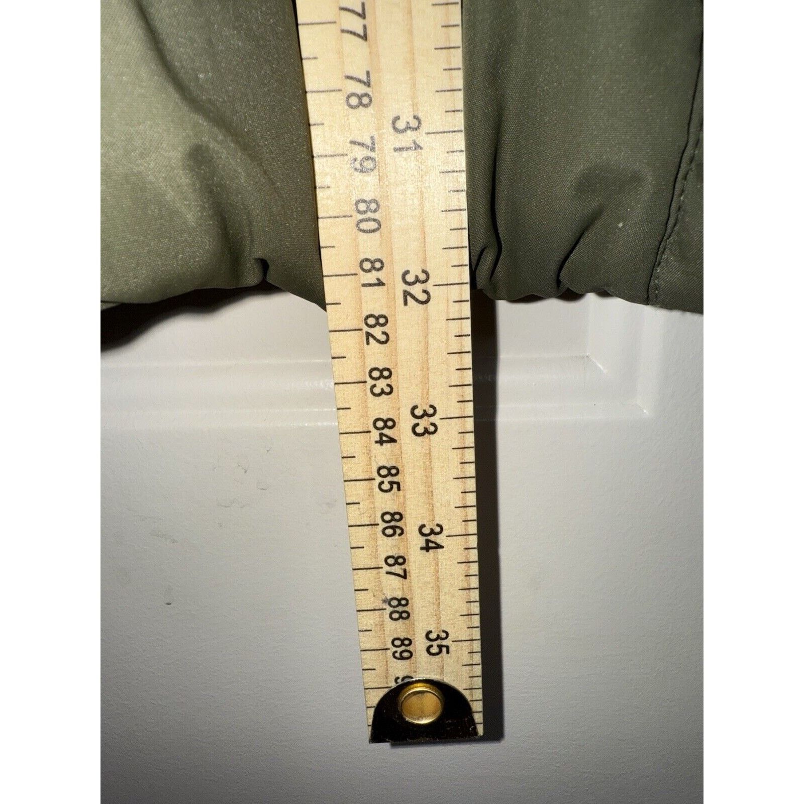 & Other Stories American Rag Puffer Jacket Parka Coat Women’s Medium Khaki Size M / US 6-8 / IT 42-44 - 3 Thumbnail