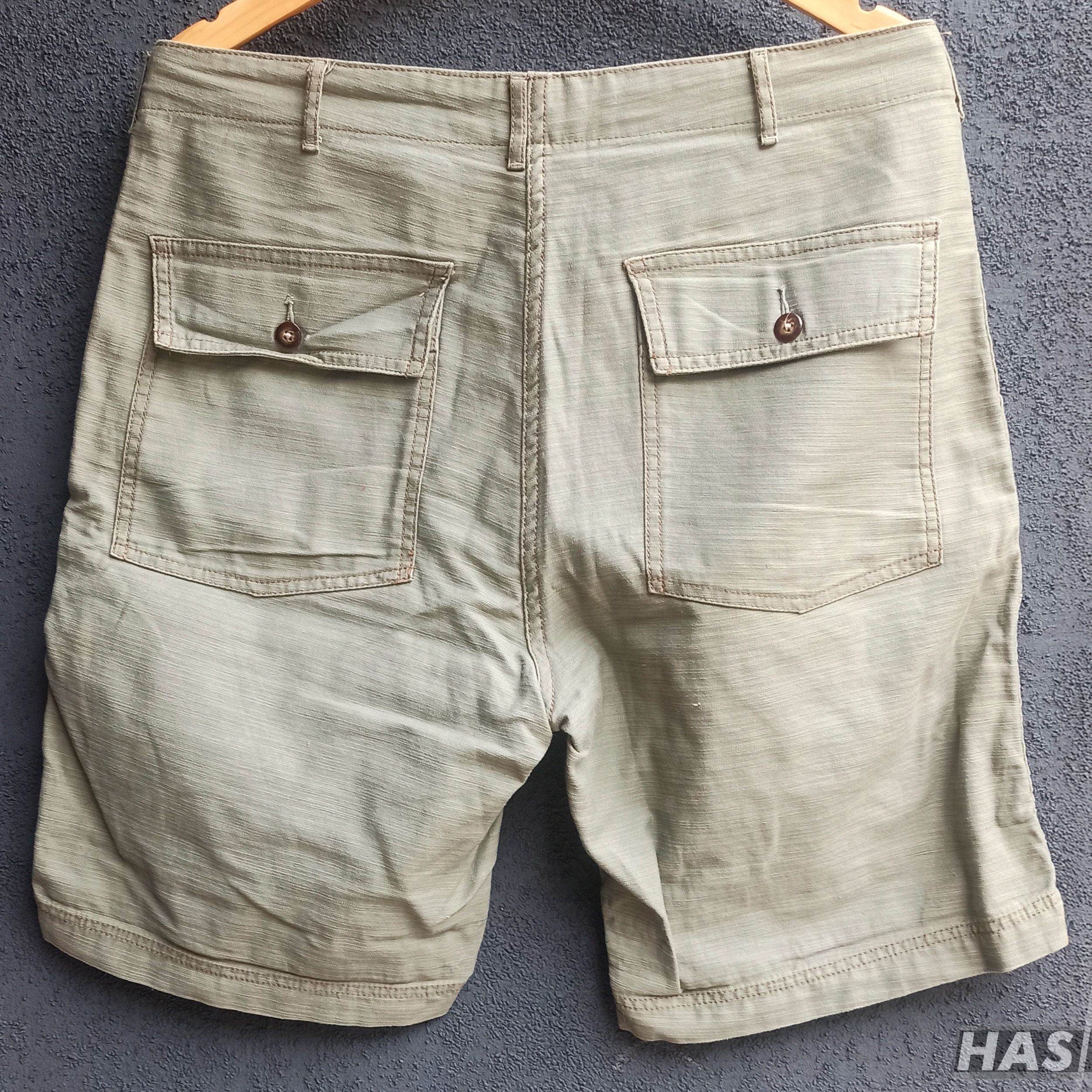 Pendleton Vintage Pendleton Utility Chino Golfing Shorts Cotton Green Size US 34 / EU 50 - 5 Thumbnail