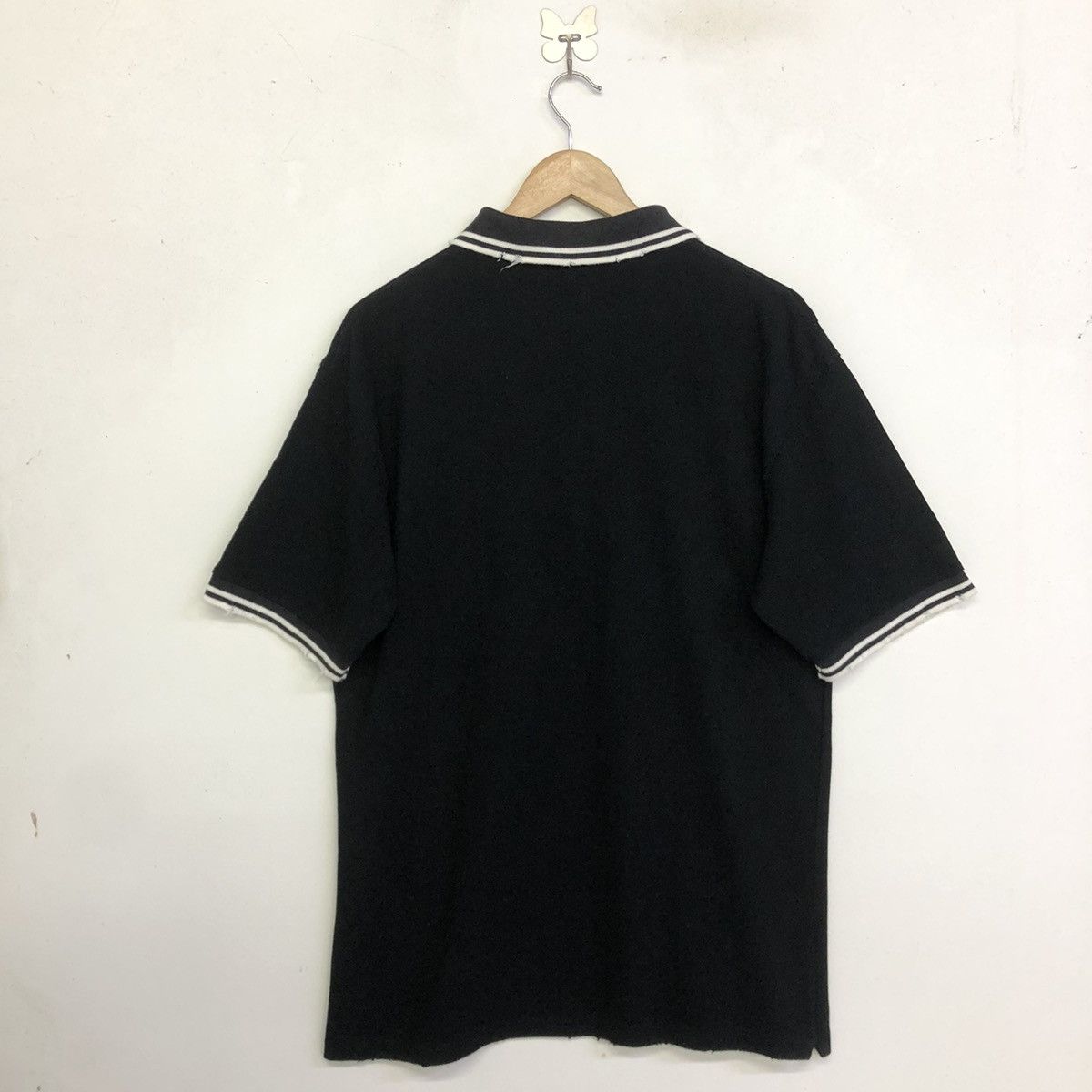 Beams Plus Beams Destructive Design Polo Ringer Shirt Size US L / EU 52-54 / 3 - 6 Thumbnail
