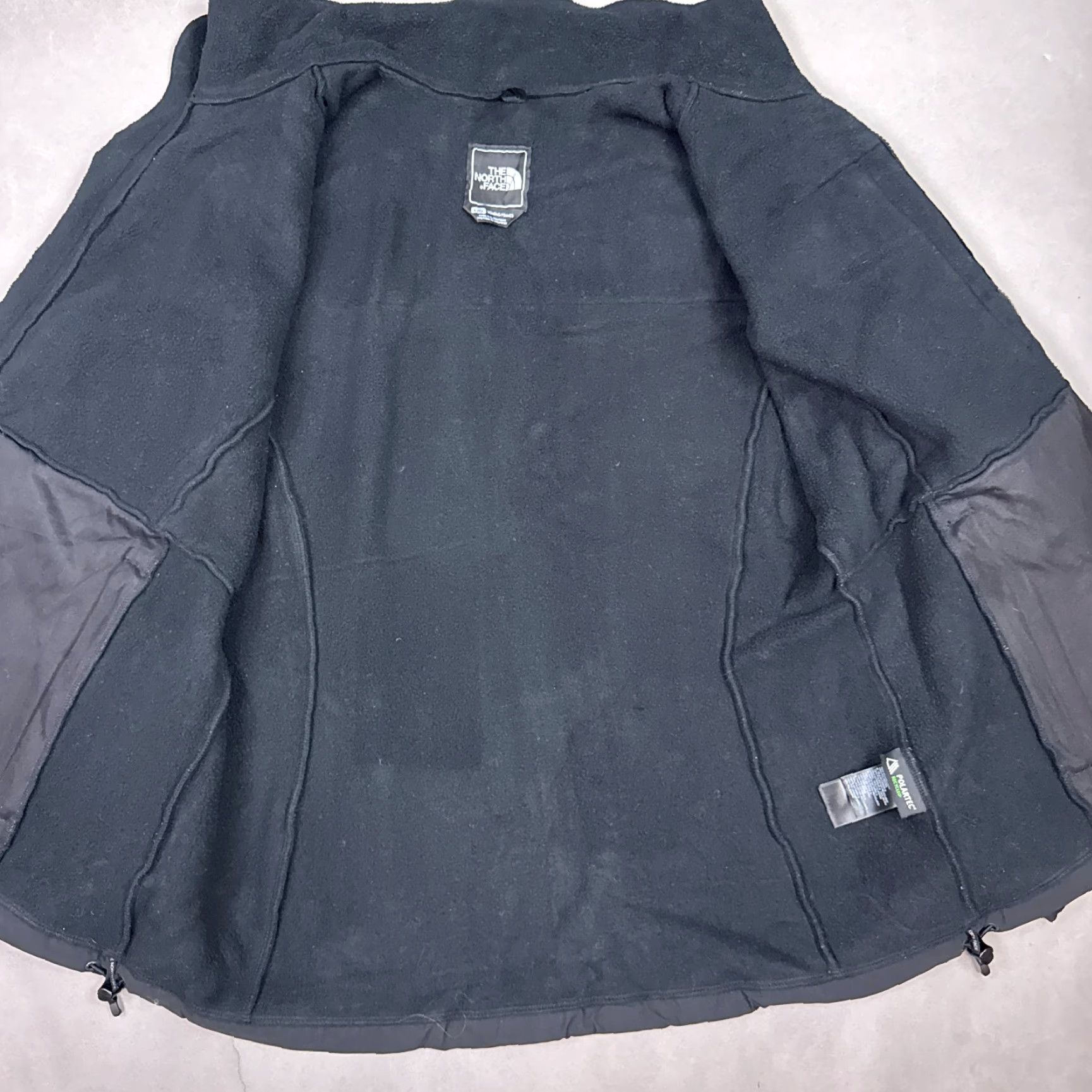The North Face The North Face Denali Jacket Womens Large Black Fleece All Seasons Full Zip Regular L Womens Size L / US 10 / IT 46 - 2 Thumbnail