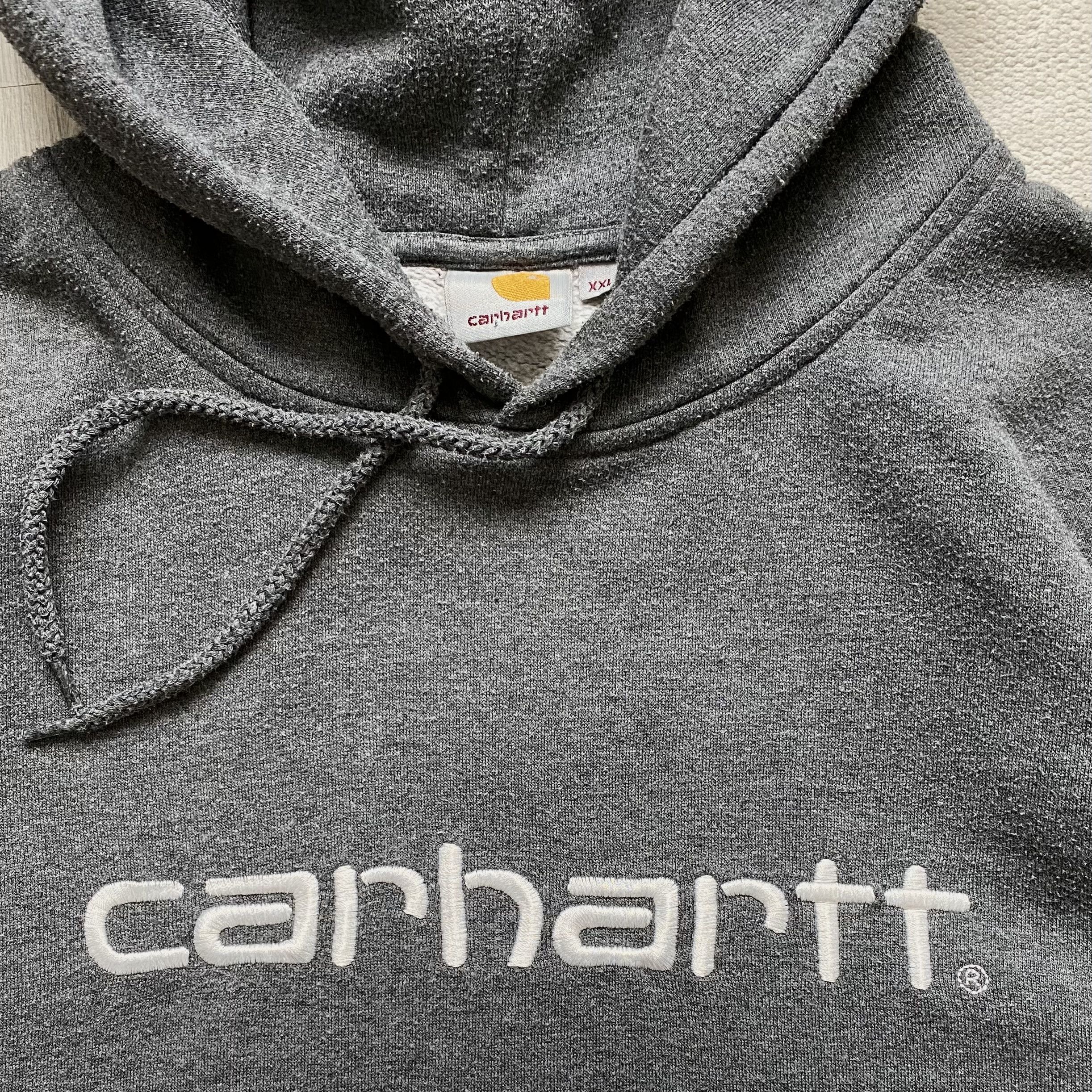 Carhartt Wip Vintage Carhartt Boxy Hoodie Center Big Logo Y2K Size US XXL / EU 58 / 5 - 7 Thumbnail
