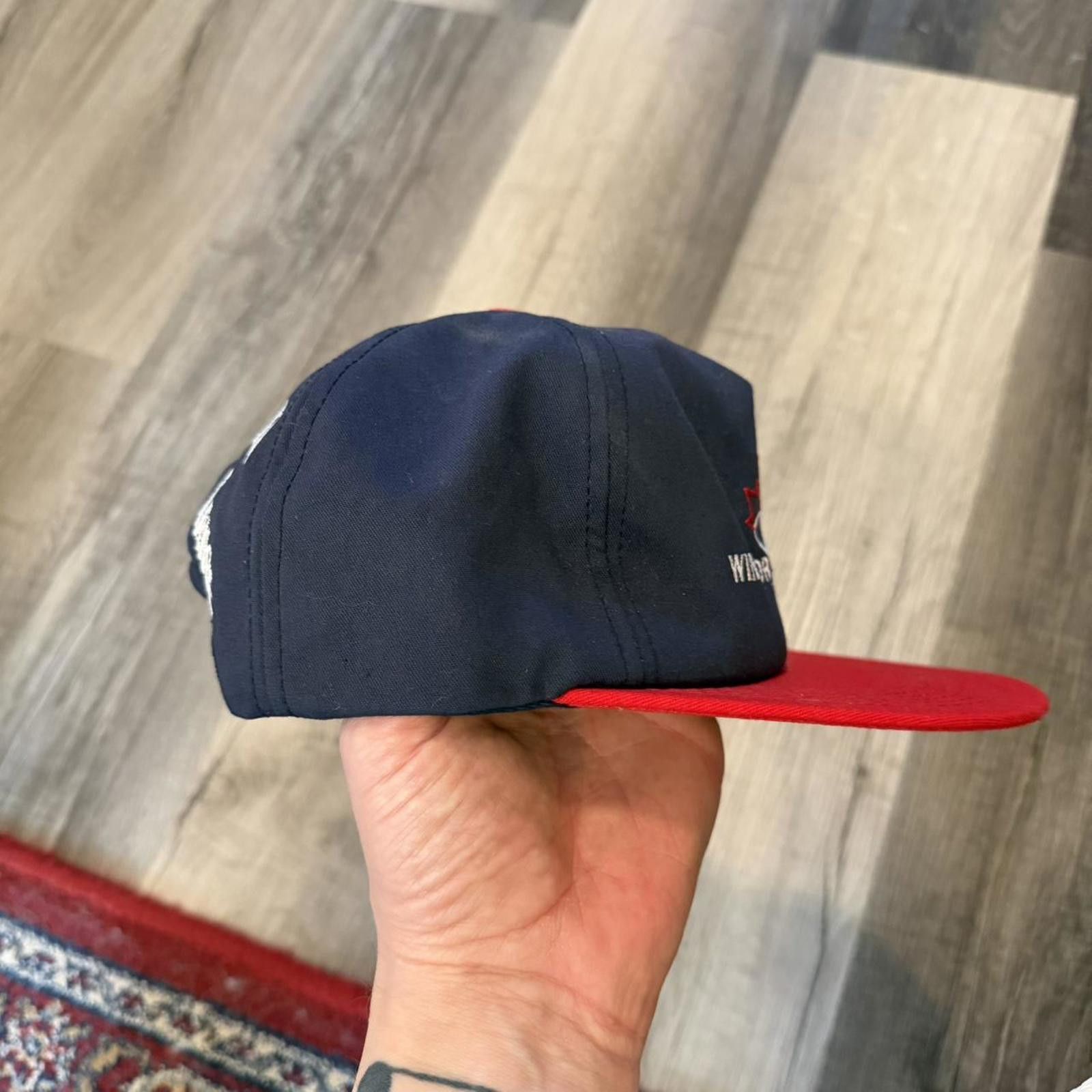Ford Vintage ford Windsor aluminum strap back hat 90s OS Size ONE SIZE - 4 Thumbnail