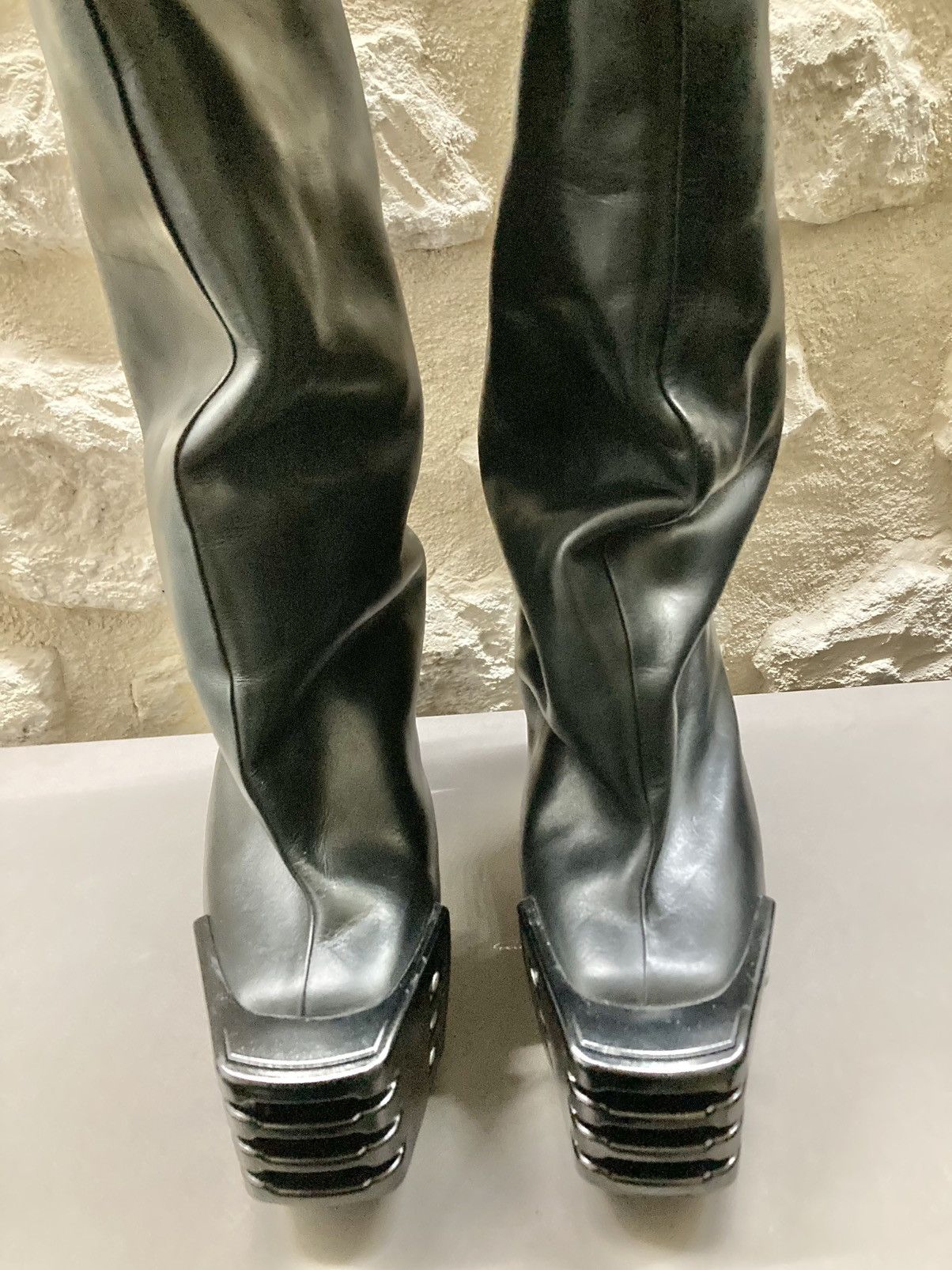 Rick Owens RICK OWENS Oblique Platforms Size US 9 / EU 42 - 4 Thumbnail