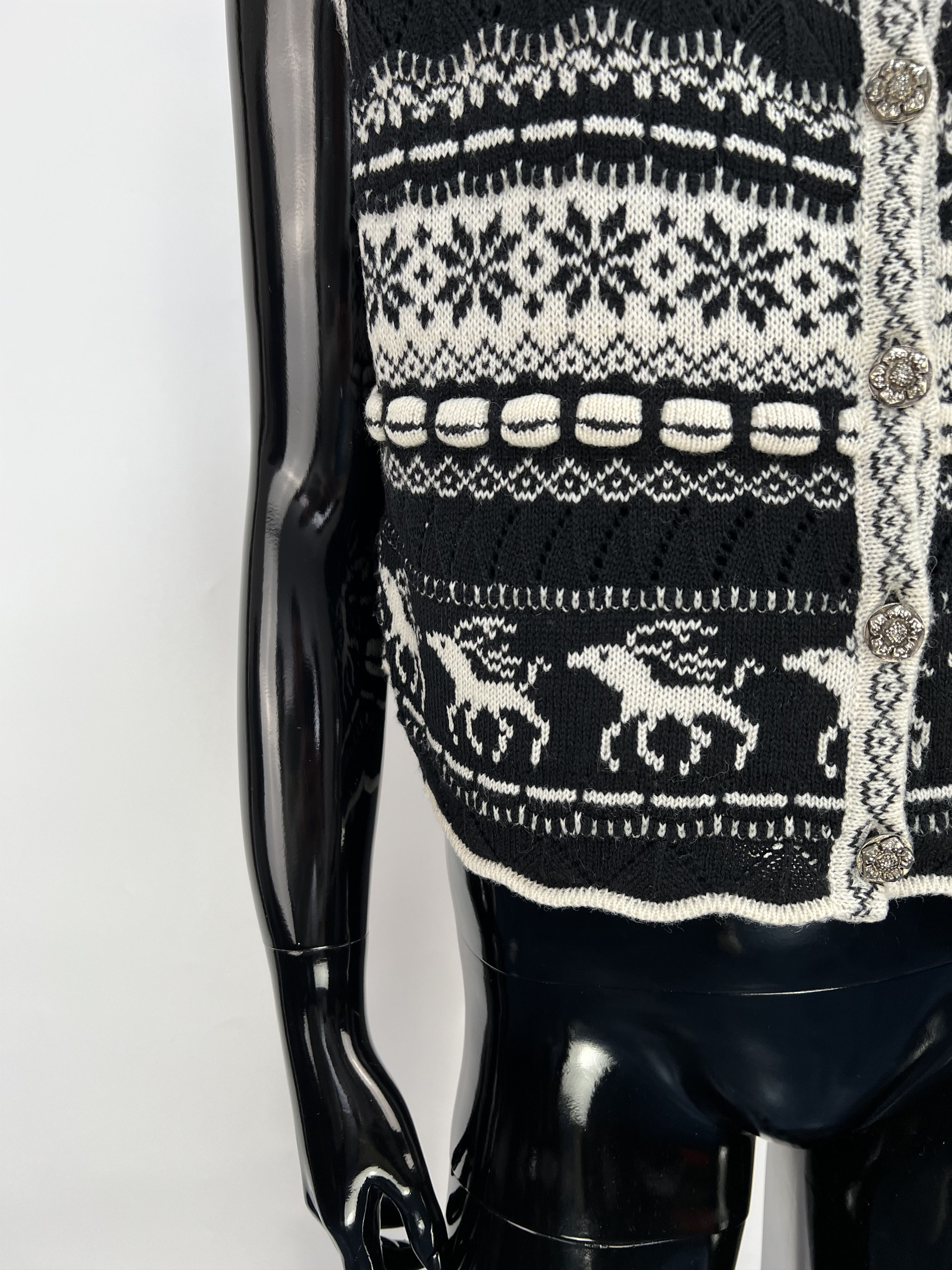 Kenzo Kenzo Jungle Rare Vintage Knitted Wool Button Up Vest Size XL / US 12-14 / IT 48-50 - 4 Thumbnail