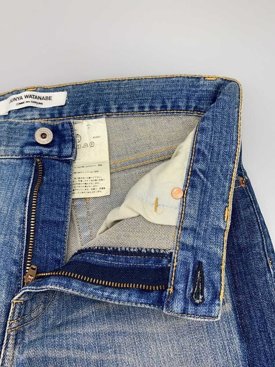 Comme des Garcons × Junya Watanabe Distressed Straight Leg Denim Jeans Size US 32 / EU 48 - 5 Thumbnail