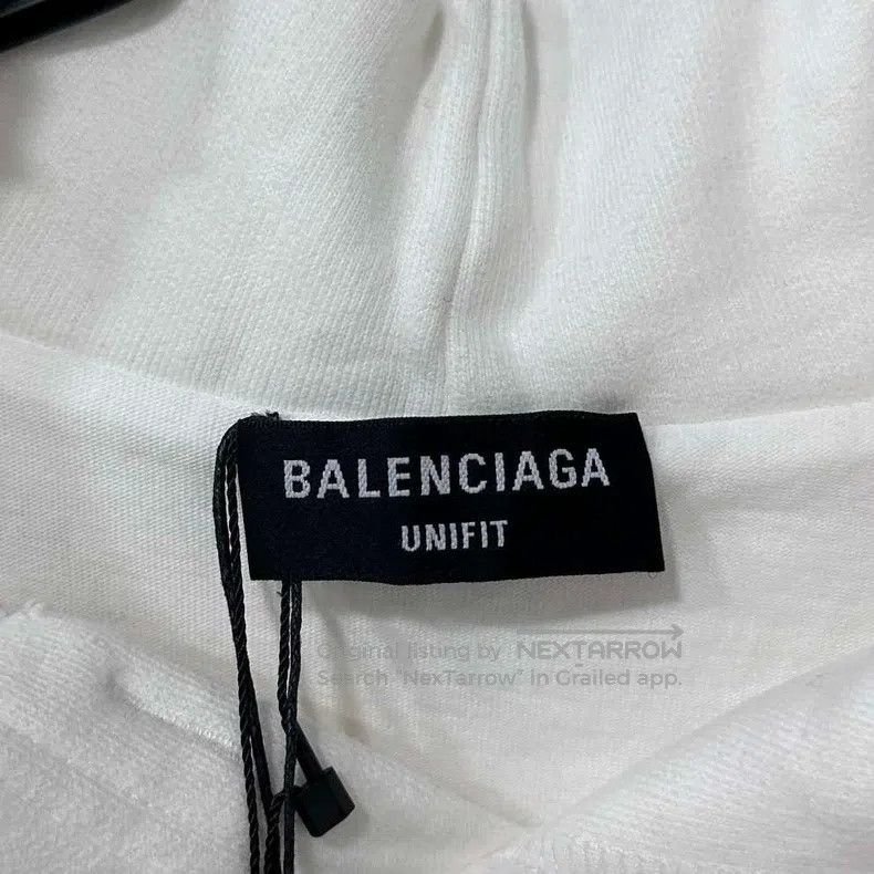 Balenciaga Balenciaga Double B Buckle Letter Logo Destroyed Hoodie Size US L / EU 52-54 / 3 - 6 Thumbnail