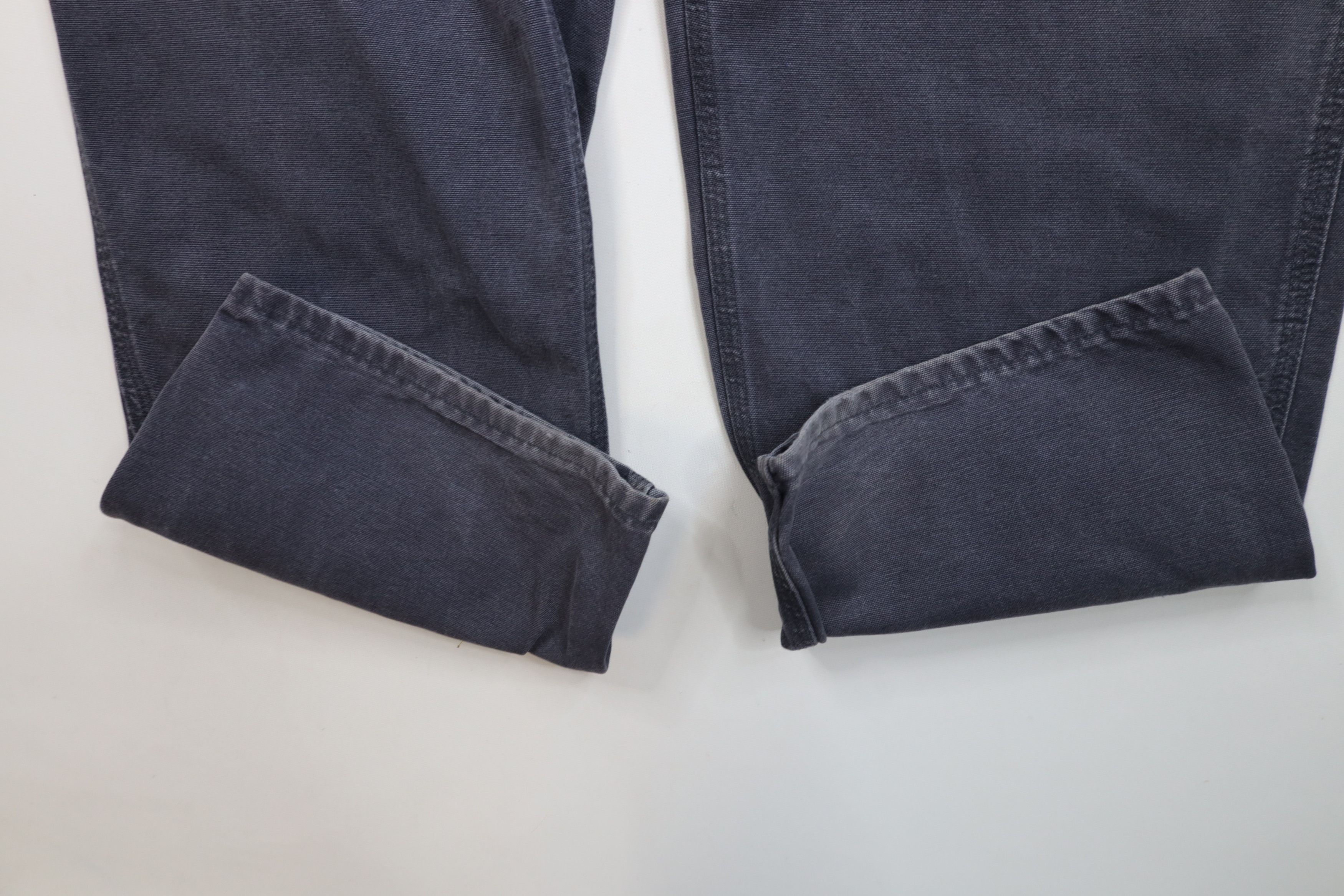 Carhartt × Vintage Vintage Y2K Carhartt Wide Leg Dungaree Pants Petrol Blue Size US 44 / EU 60 - 5 Thumbnail