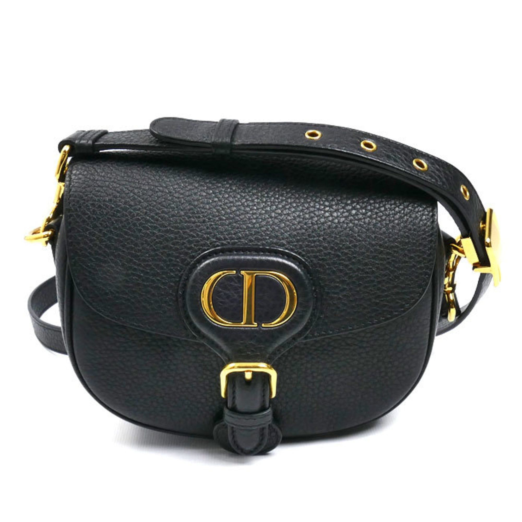 Dior Christian Dior Dior Bobby Small Shoulder Bag, Black, M9317UBBN, Women's Size ONE SIZE - 1 Thumbnail