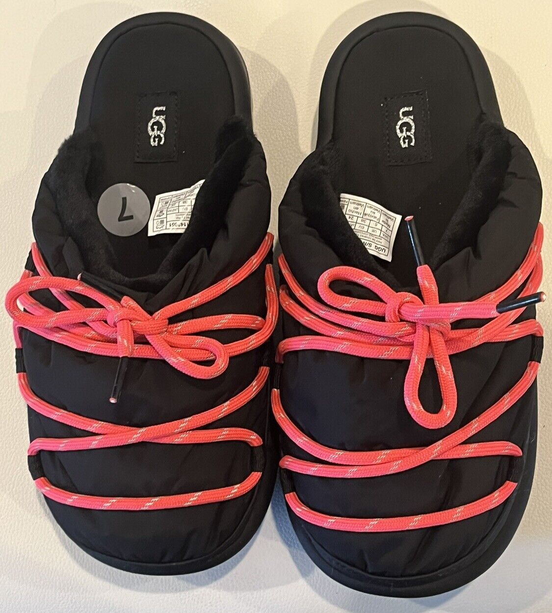 Ugg UGG Spaceslider Tech Slide Platform Sandals Slippers Size US 7 / EU 40 - 6 Thumbnail