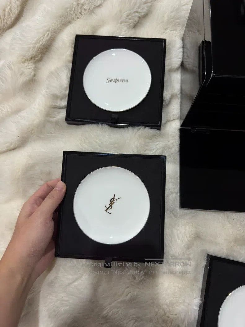 Saint Laurent Paris Saint Laurent Paris Plate Set Size ONE SIZE - 8 Thumbnail