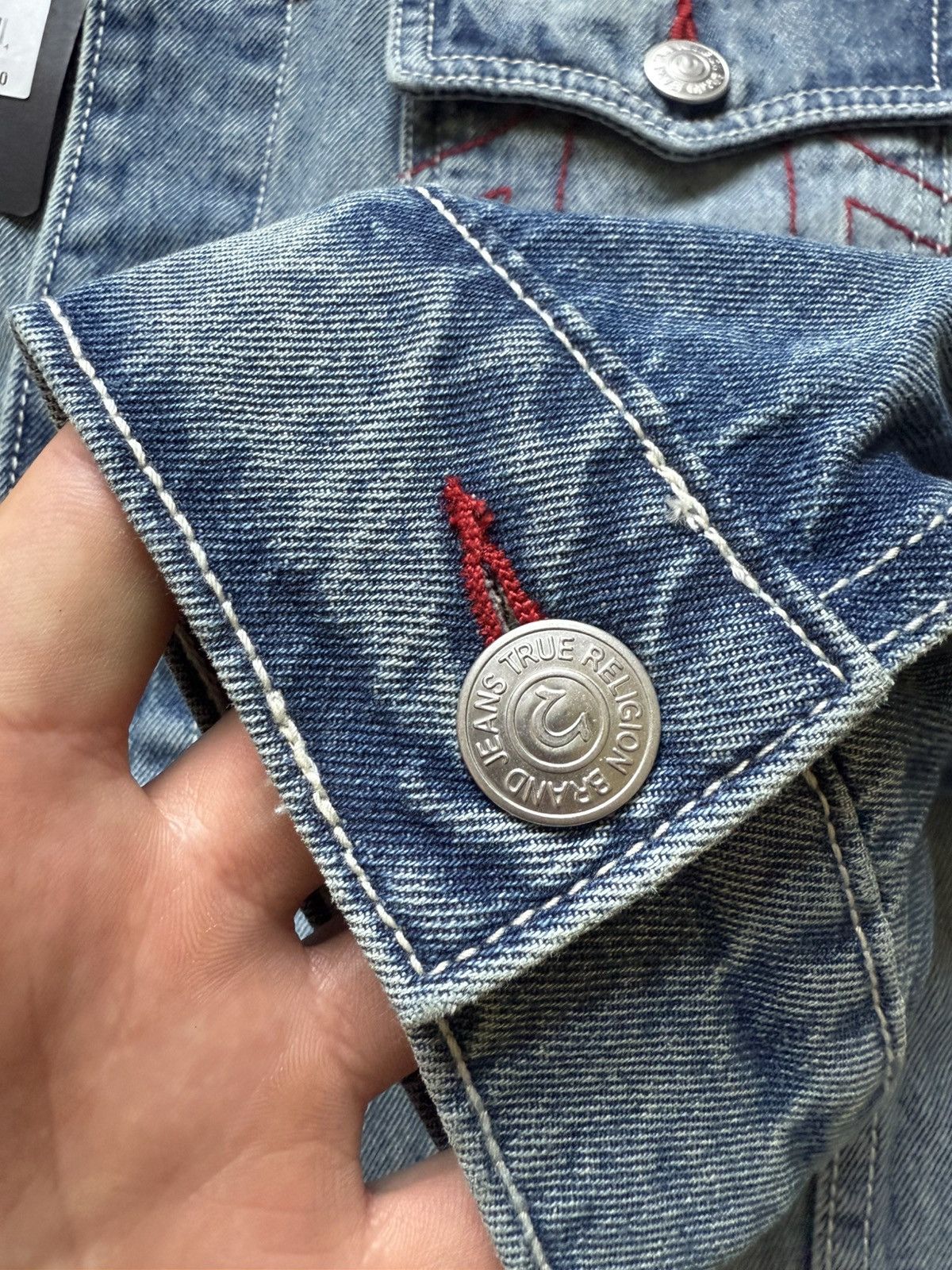 True Religion True Religion Jesse SN Patch Trucker Jacket Size US L / EU 52-54 / 3 - 8 Thumbnail