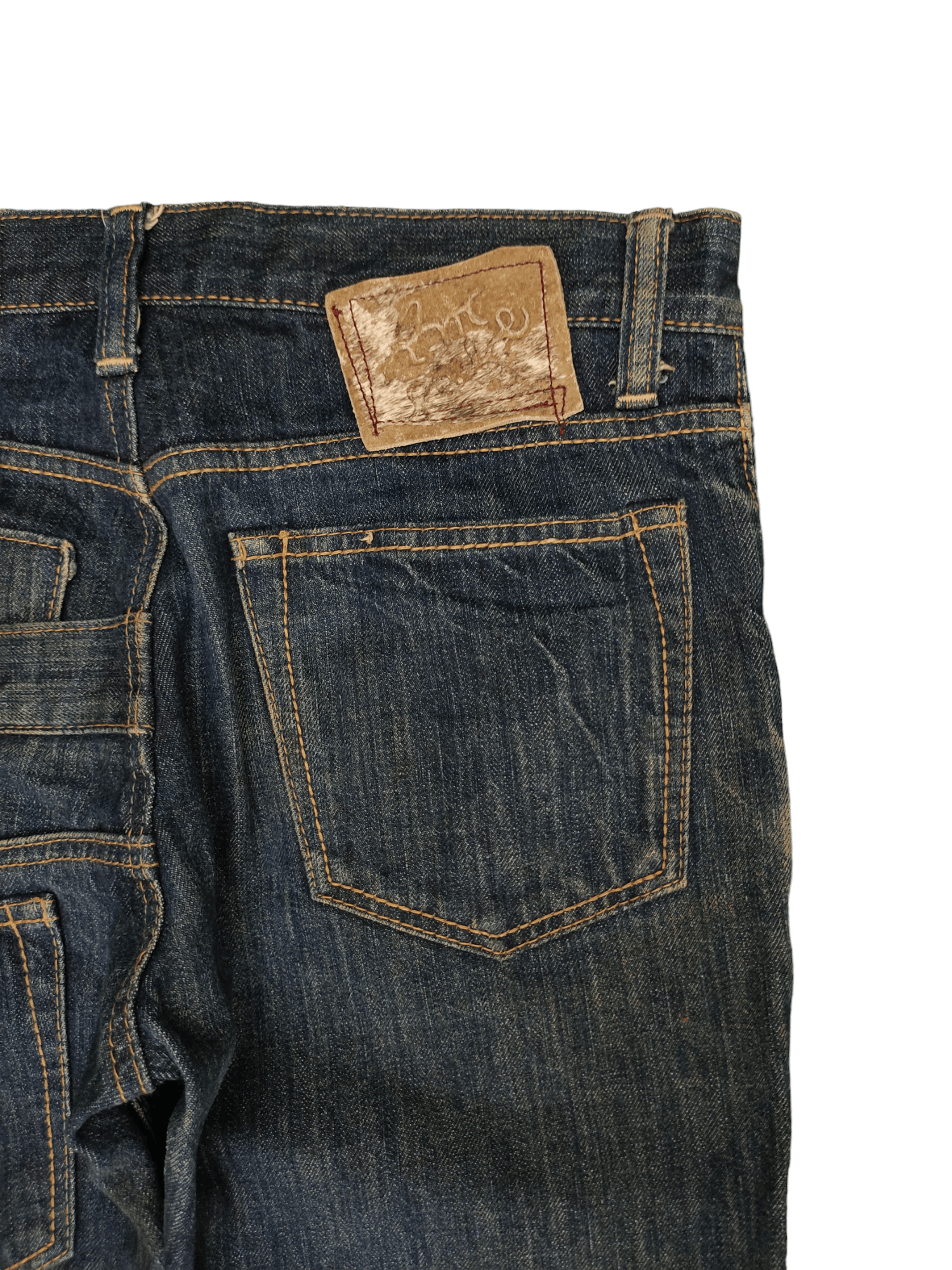 Kapital Antgauge Double Waist Cut & Sew Denim Jeans Hysterics Style Size US 30 / EU 46 - 12 Thumbnail