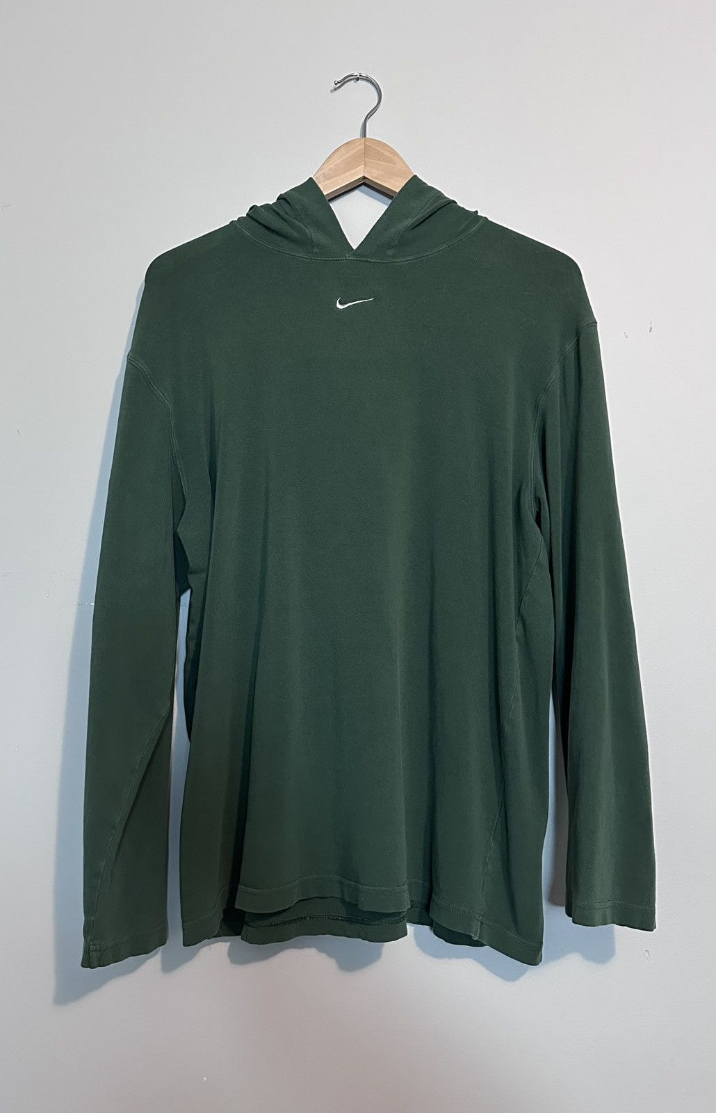 Nike Vintage Nike middle swoosh hoodie Size US L / EU 52-54 / 3 - 1 Thumbnail
