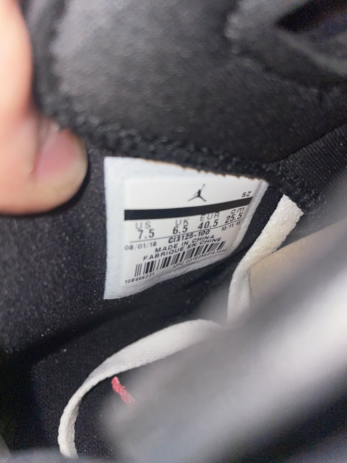 Jordan Brand × Nike Jordan 6 nostalgia flight Size US 7.5 / EU 40-41 - 5 Thumbnail