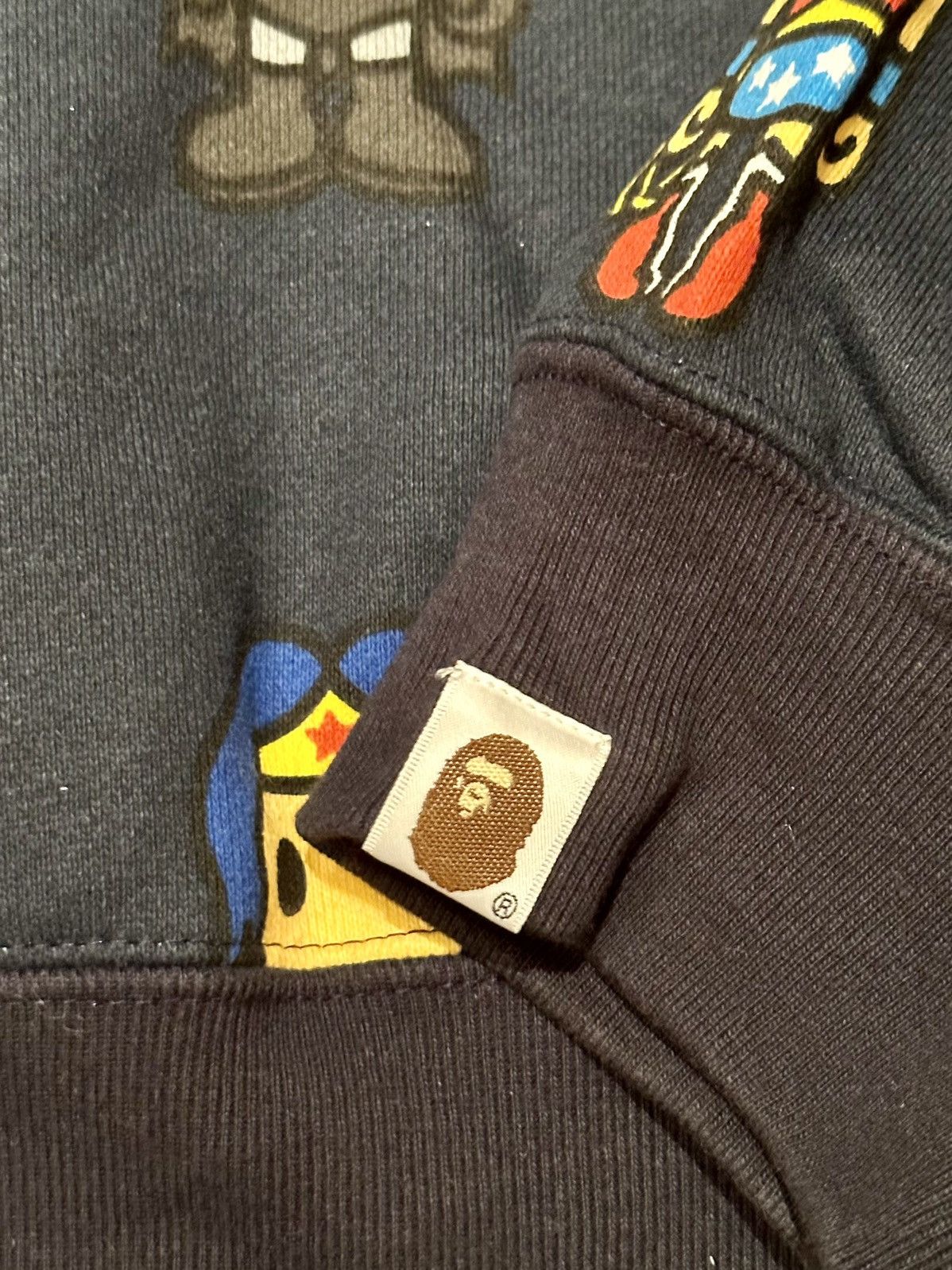 Bape × DC Comics Bape x DC Baby Milo Full Zip Hoodie Size US L / EU 52-54 / 3 - 5 Thumbnail