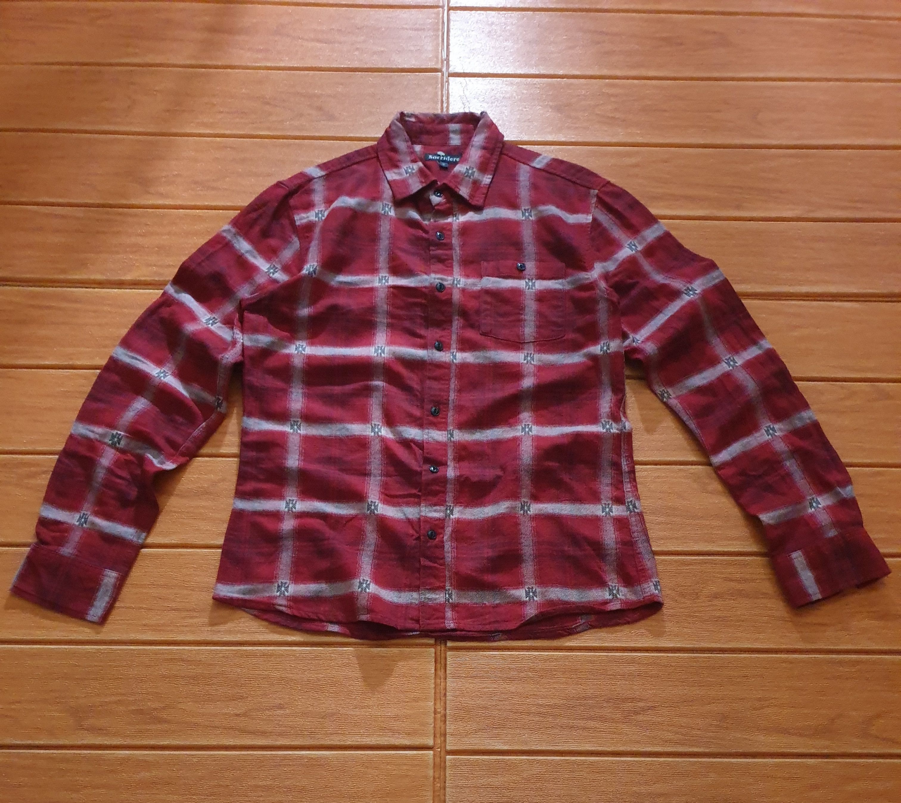 Other 💥Sorridere checkered Japanese brand shirt Size US M / EU 48-50 / 2 - 5 Thumbnail