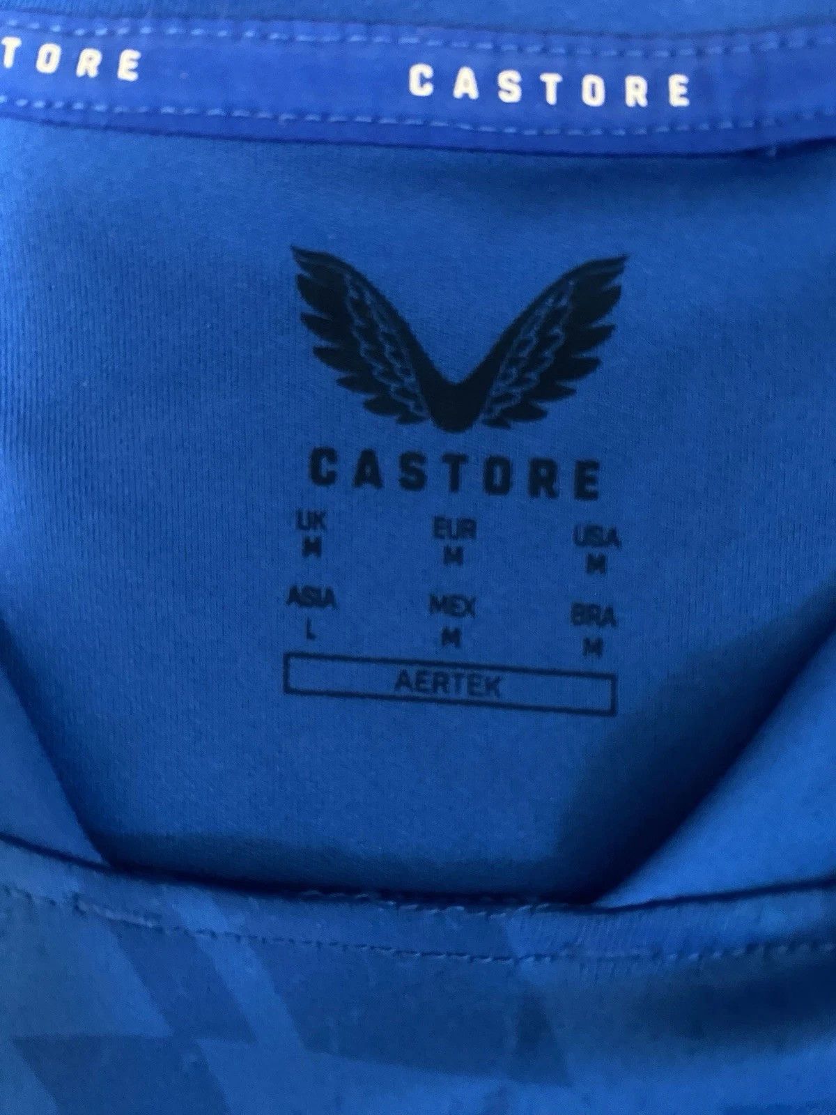 Castore Rangers 2024 2025 Home Jersey Shirt Soccer Long Sleeve Size US M / EU 48-50 / 2 - 5 Thumbnail