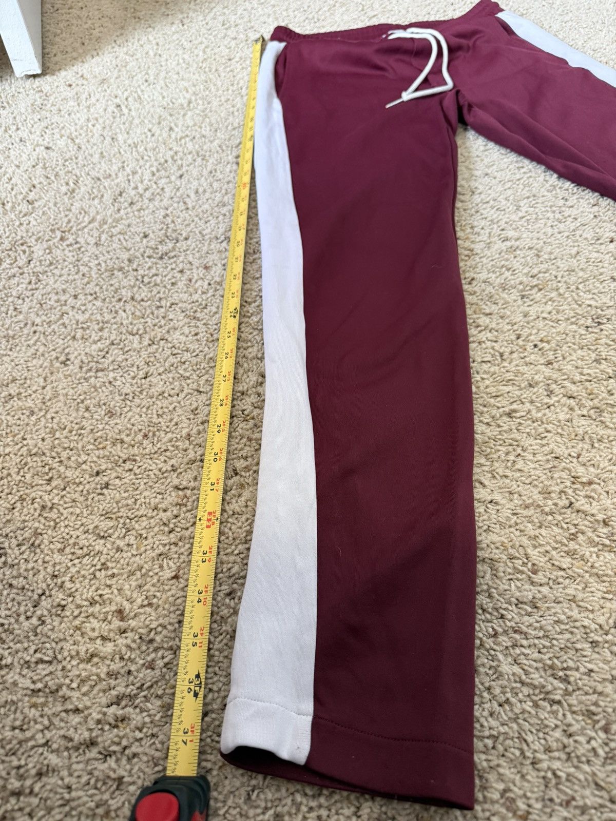 Moncler Moncler Red Sweatpants Size US 31 - 9 Thumbnail