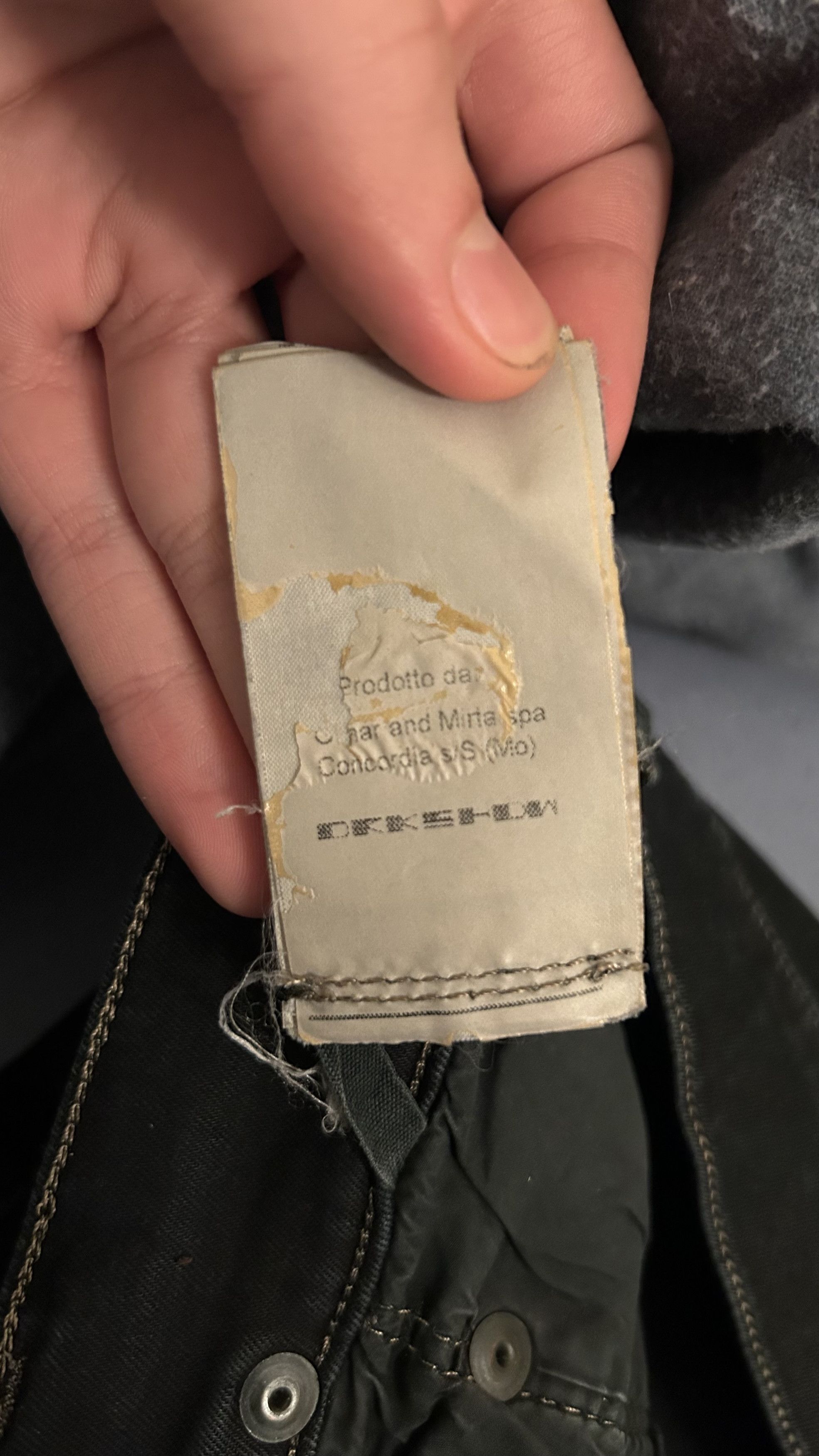 Rick Owens Drkshdw Rick Owens Drkshdw wax denim Size US 30 / EU 46 - 5 Thumbnail