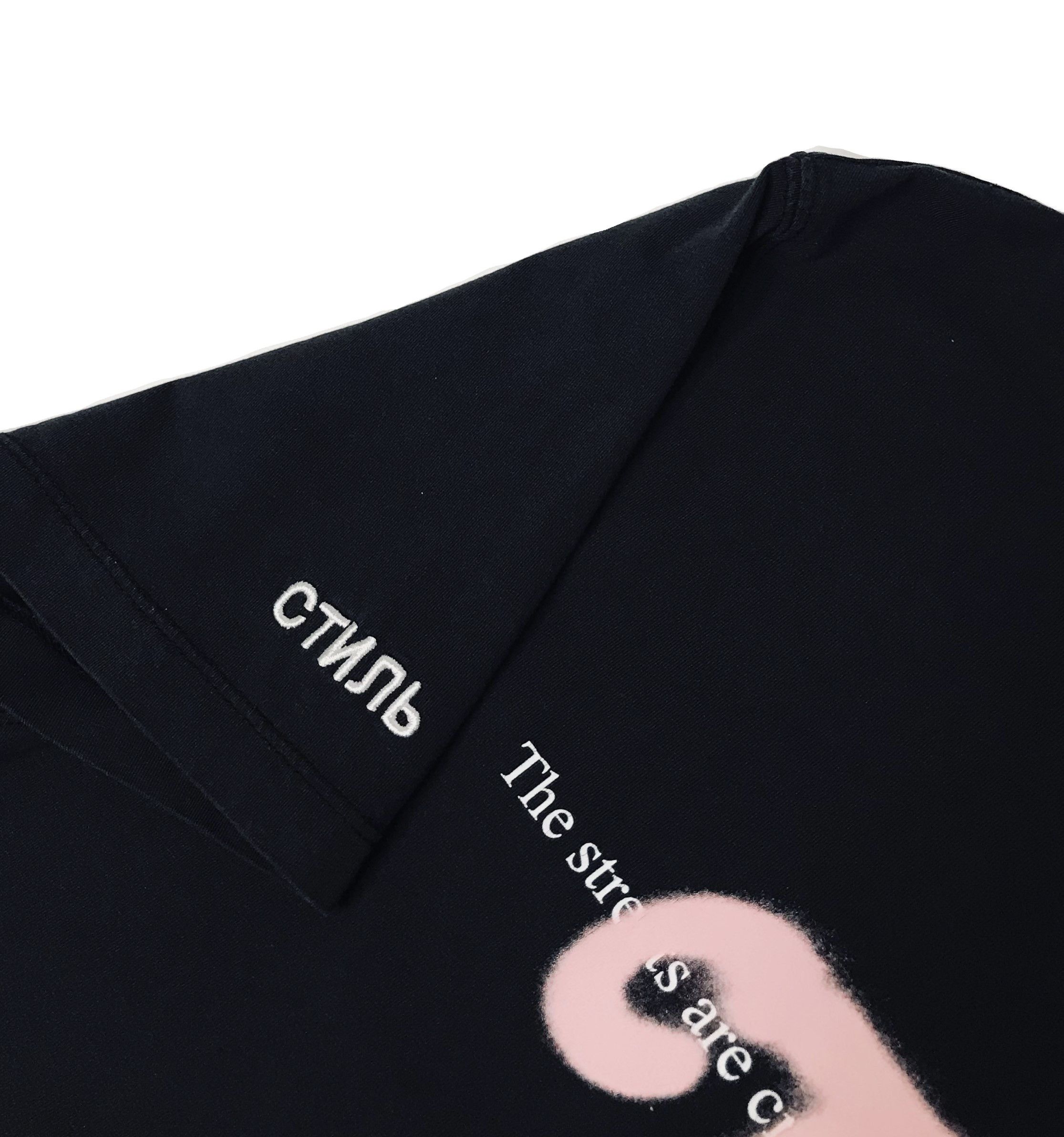 Heron Preston Heron Preston Spray Tee Unisex Sz M Black Size US M / EU 48-50 / 2 - 6 Thumbnail
