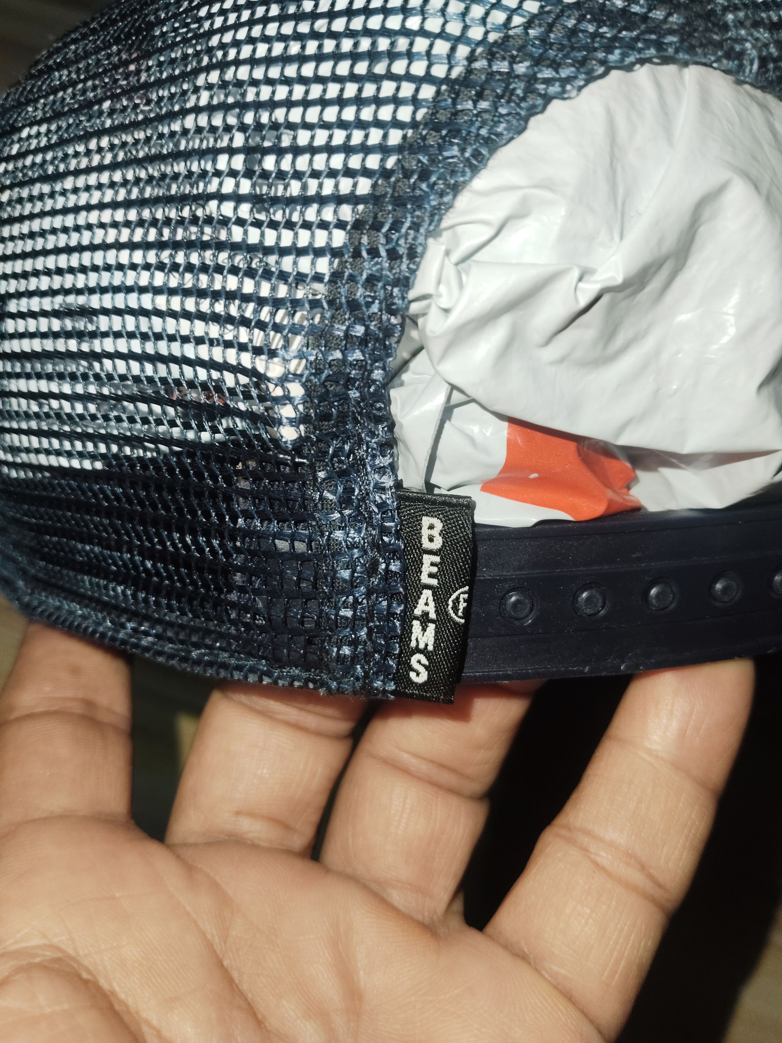 Beams Japan BEAMS Blue Navy Trucker Cap Size ONE SIZE - 5 Thumbnail