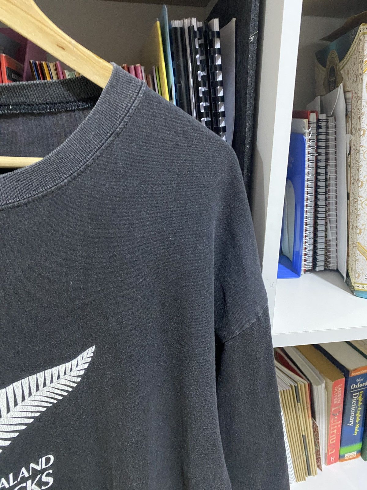 Canterbury of New Zealand Vintage Canterbury New Zealand All Blacks Rugby T-shirt Size US L / EU 52-54 / 3 - 3 Thumbnail