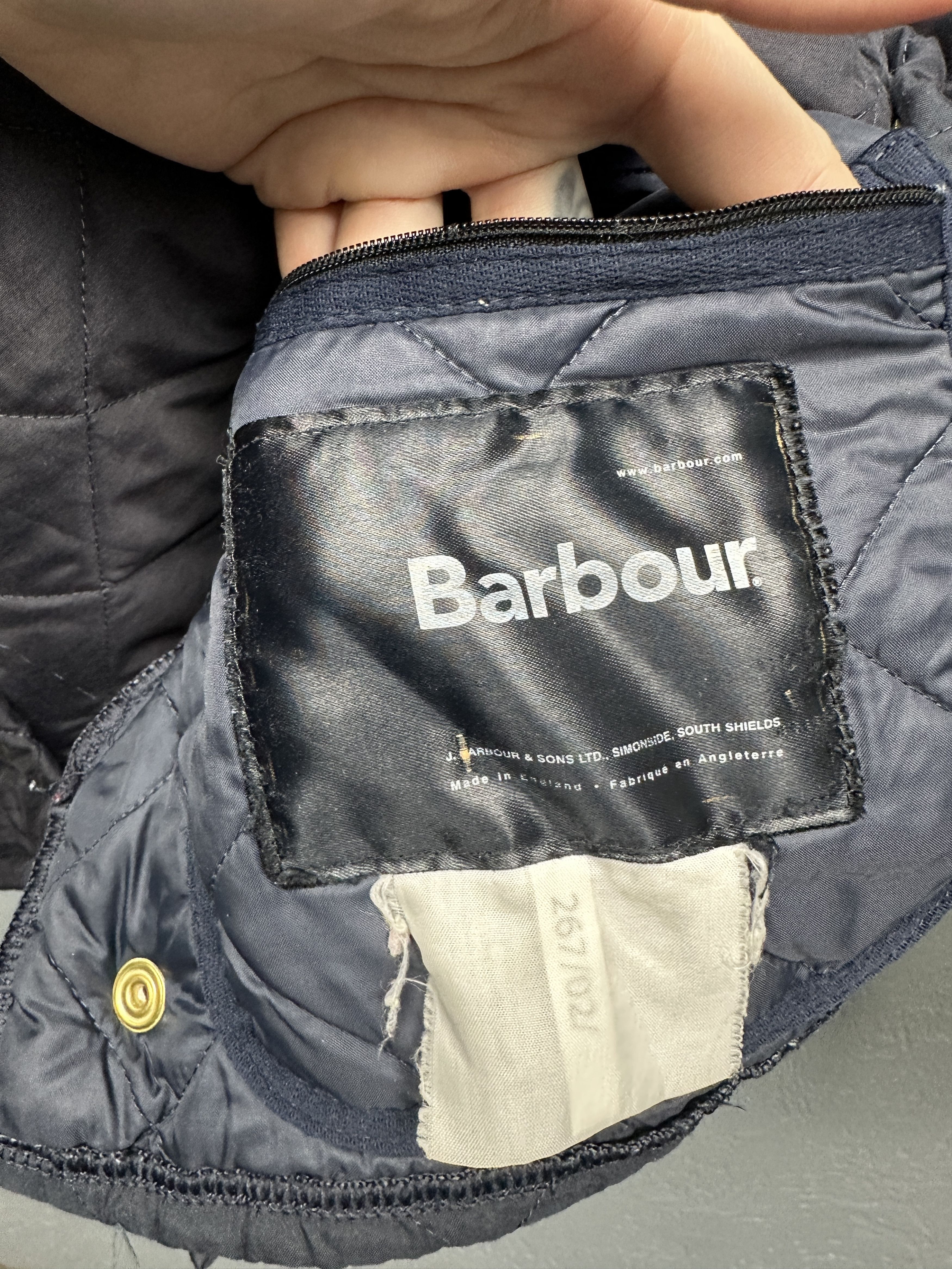 Barbour × Vintage Barbour Liddesdale Vintage Mens Quilted Jacket SUN FADED Size US L / EU 52-54 / 3 - 6 Thumbnail