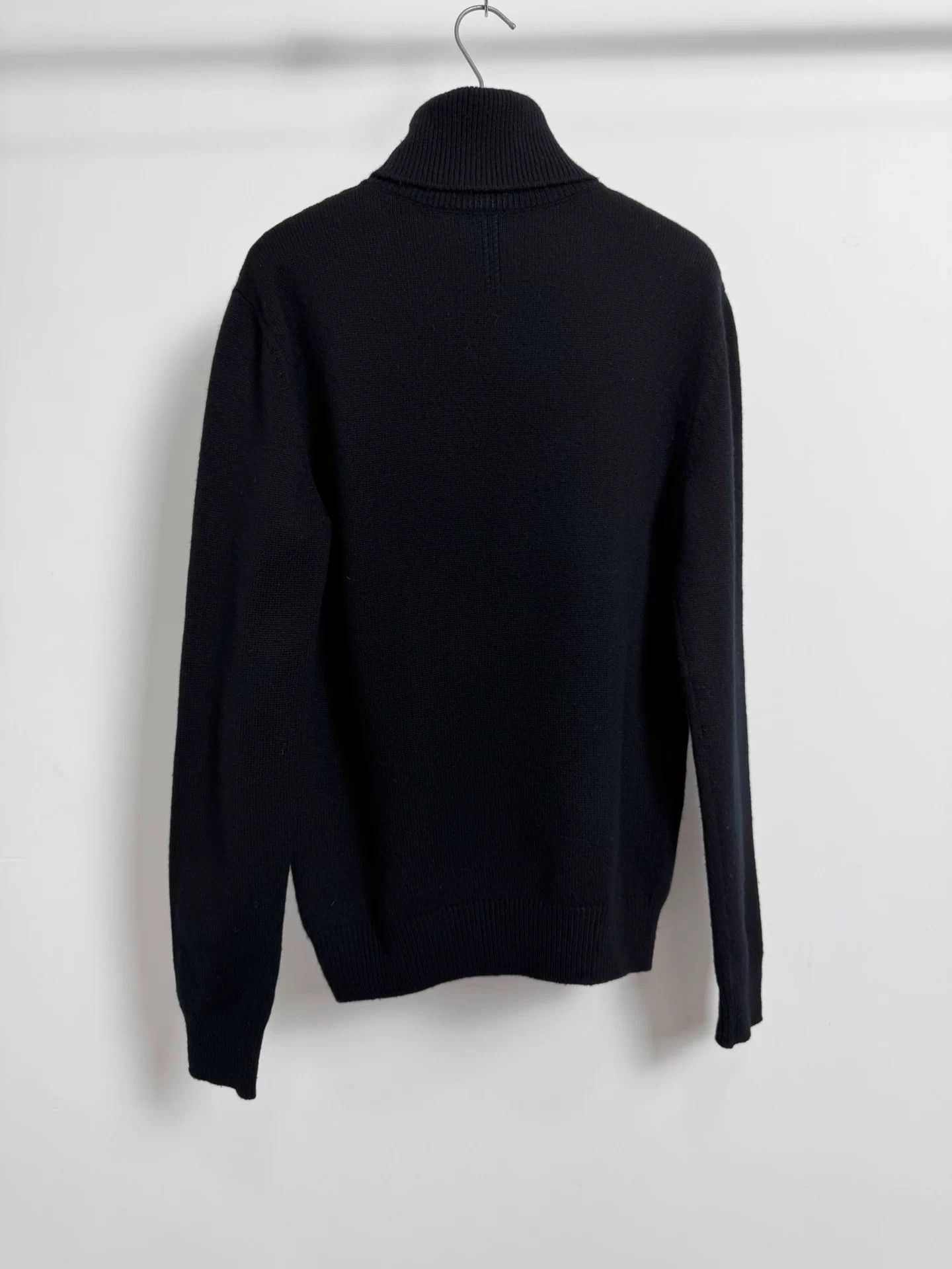 Saint Laurent Paris SLP 16fw Black Turtleneck Cashmere Sweater XS Size US XS / EU 42 / 0 - 2 Thumbnail