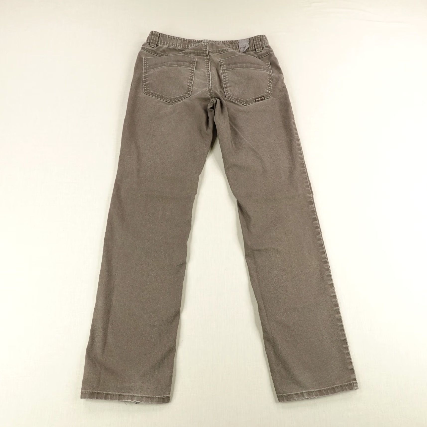 Prana Prana Jeans Adult 30x32 Brown Denim Slim Straight Cotton Blend Mens Size US 31 - 5 Thumbnail