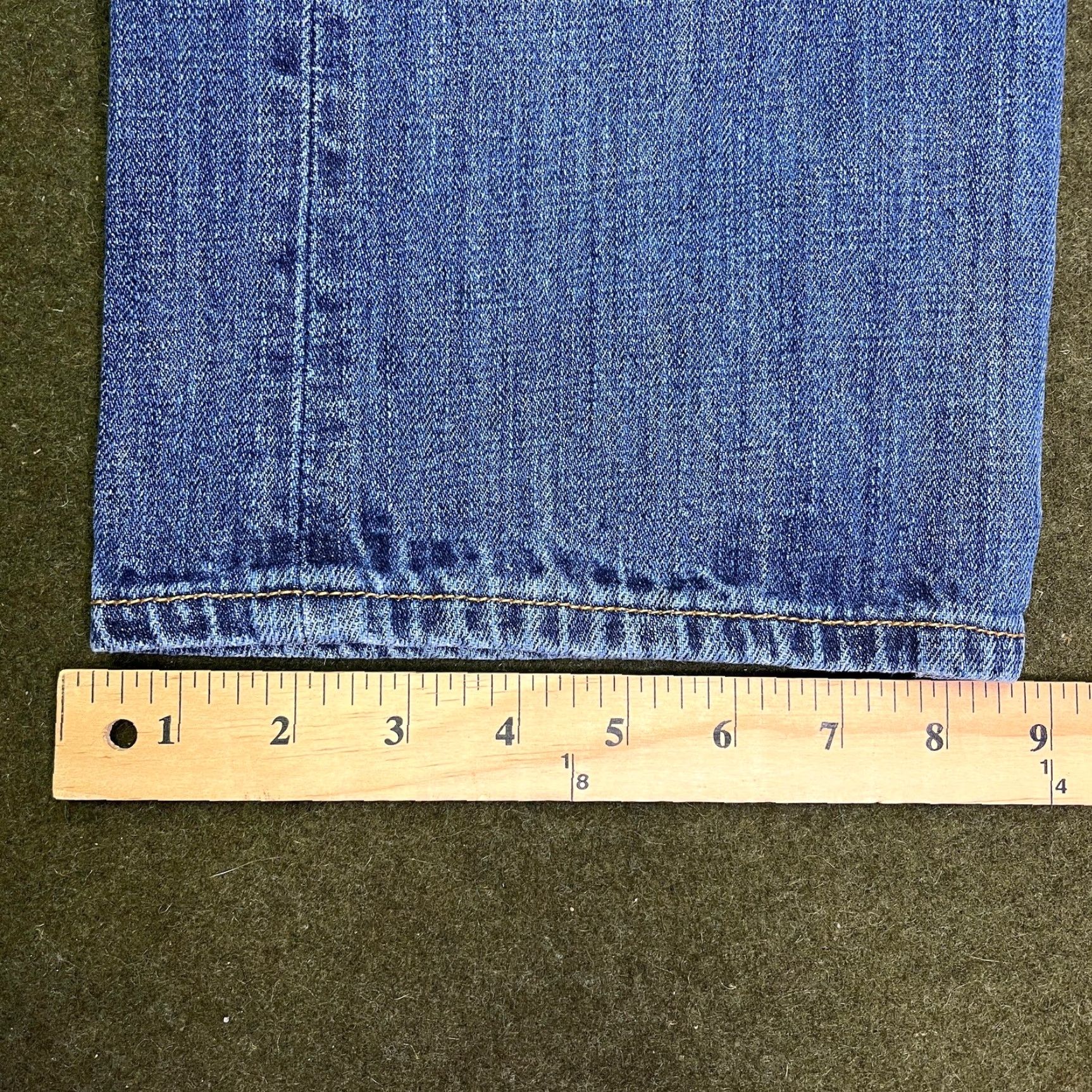 Levi's Levi's Mens Jeans 501 Blue Original Fit Straight Leg Denim Zip Fly 34 Regular Mens Size US 32 / EU 48 - 7 Thumbnail