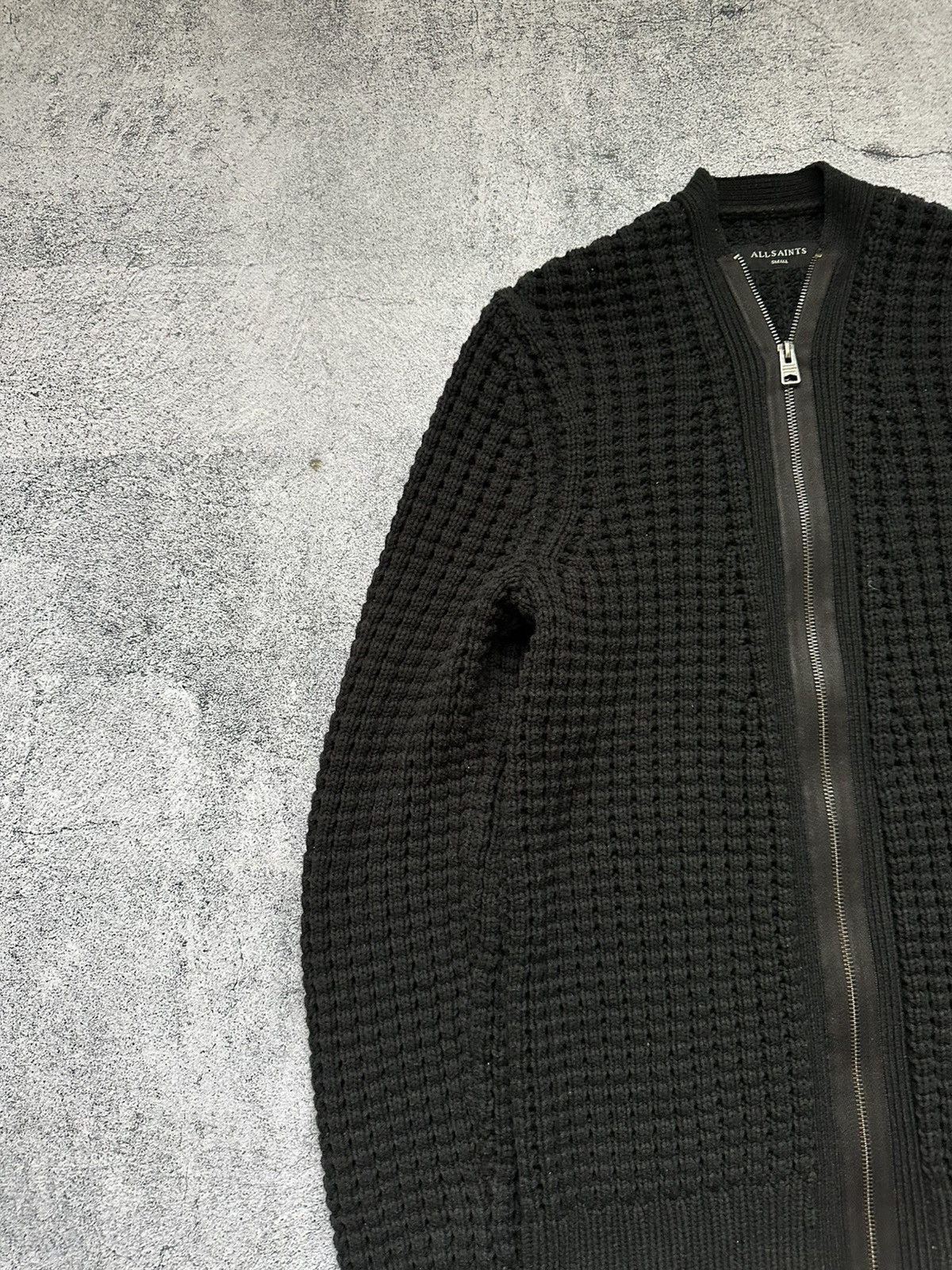 Allsaints Cable Knit If Six Was Nine Style Allsaints Zip Size US M / EU 48-50 / 2 - 2 Thumbnail