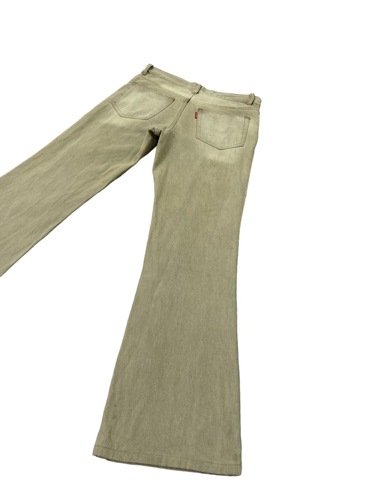 Tornado Mart Flare Jeans Tornado Mart Distress Dirty Faded Boot Cut 7🟦5 Size US 31 - 12 Thumbnail