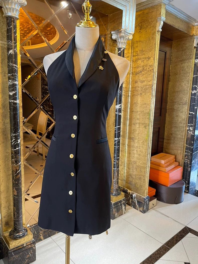 Versace Versace Medusa logo dress suit vest dress Size M / US 6-8 / IT 42-44 - 3 Thumbnail