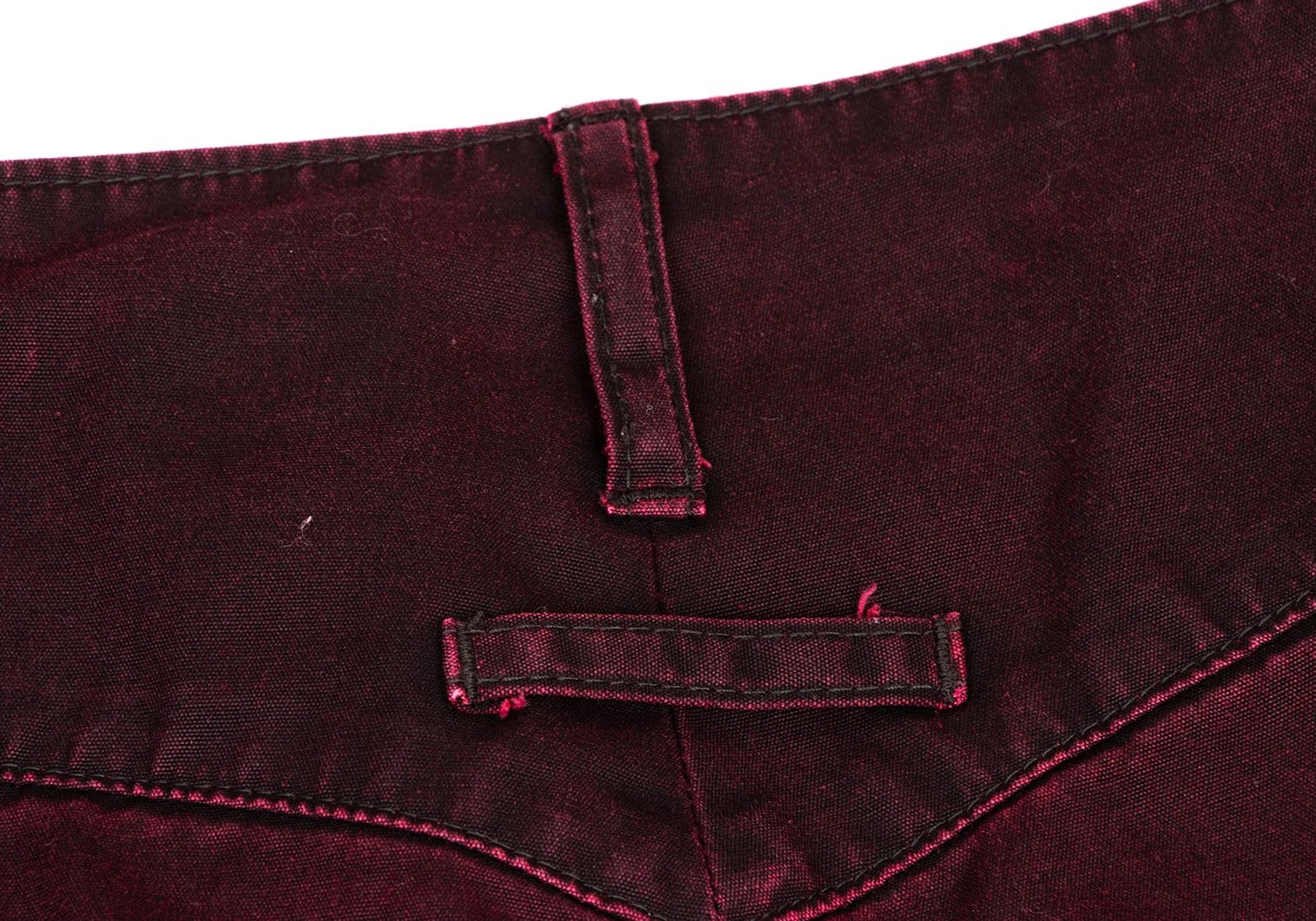 Jean Paul Gaultier Pocket Dyed Pants in Red, Size 48 Size US 32 / EU 48 - 11 Thumbnail