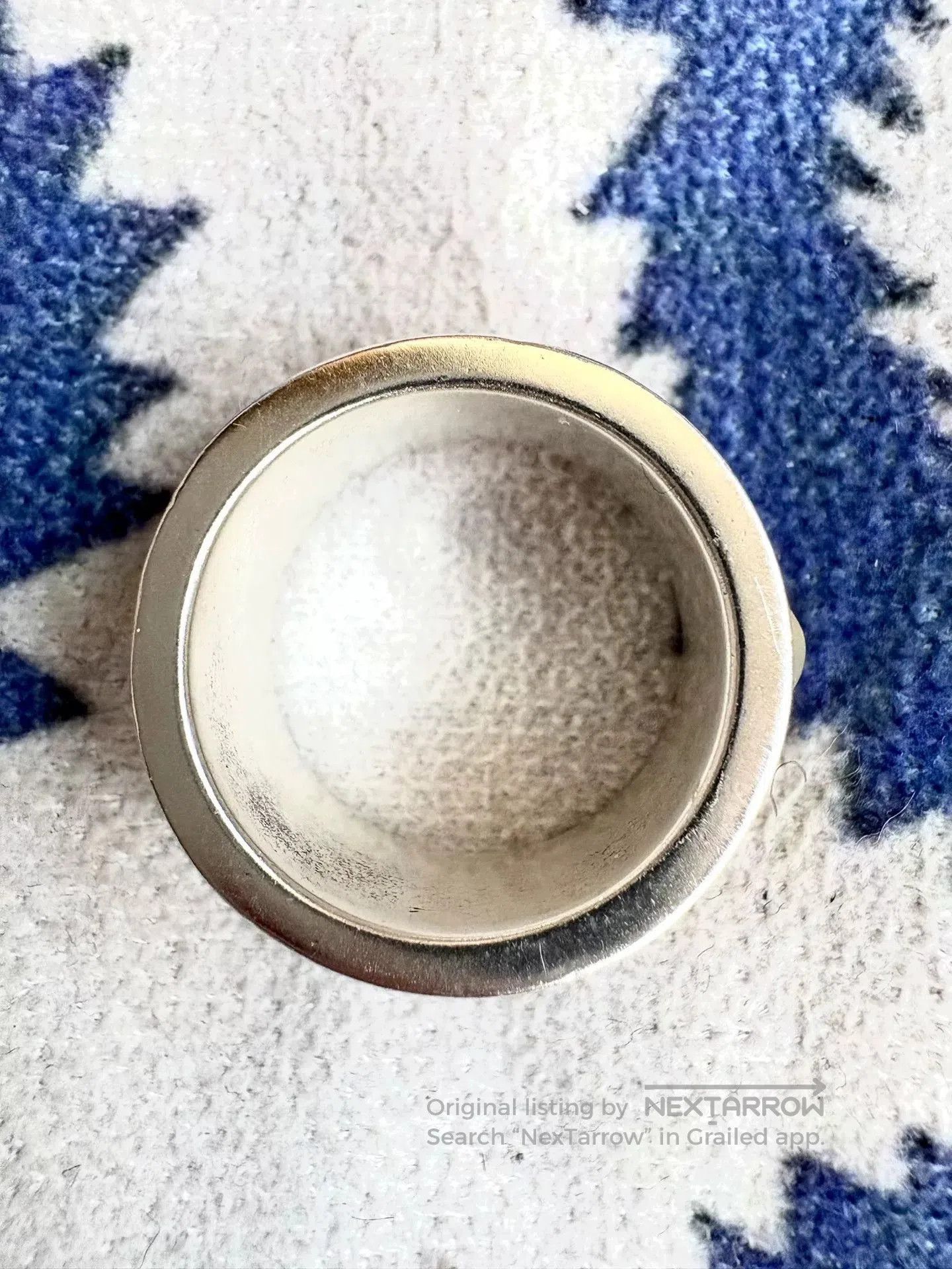Vivienne Westwood vivienne westwood vintage king ring in beige. Size ONE SIZE - 6 Thumbnail