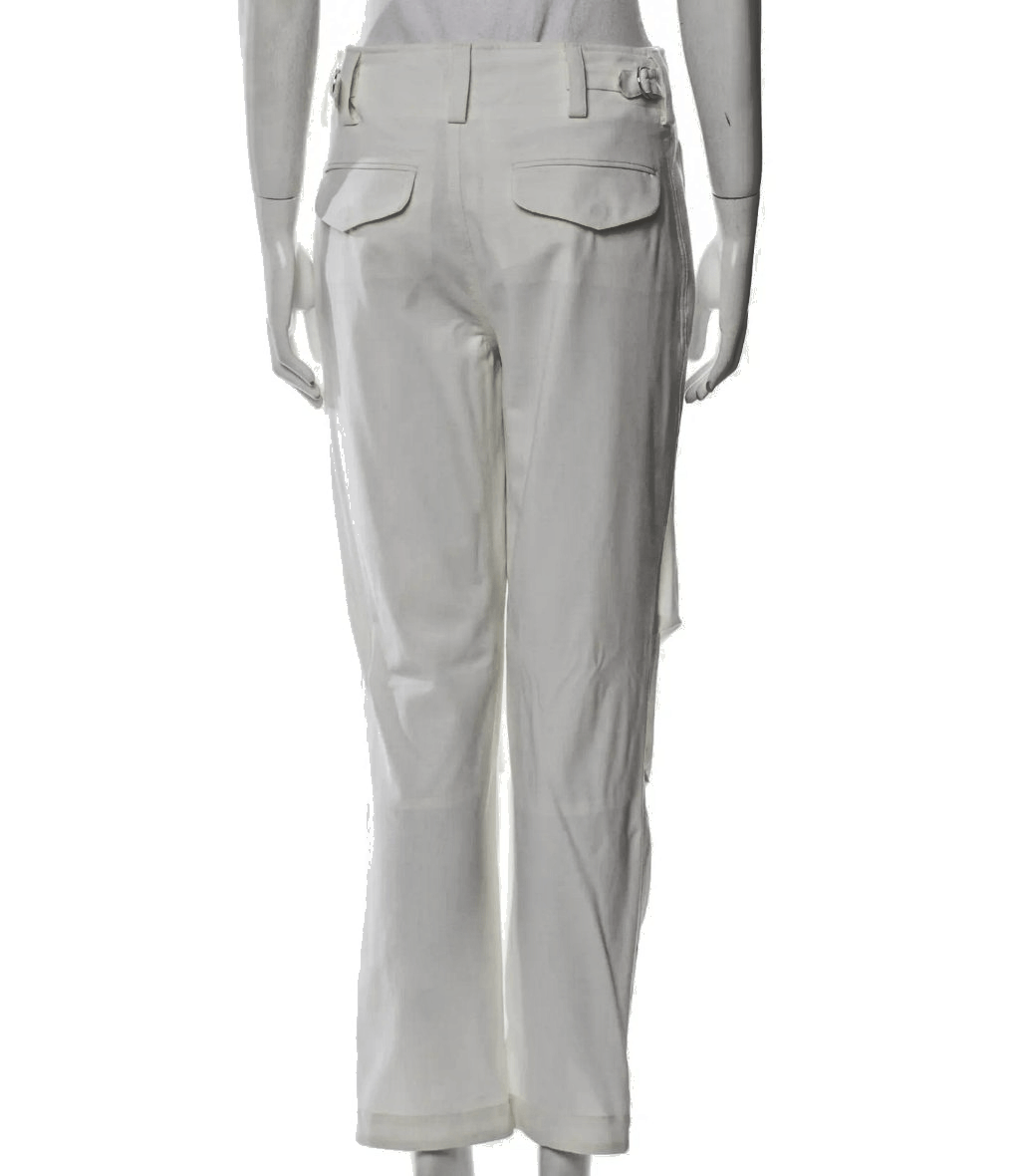 Other Nells Nelson Cream Virgin Wool Pants – Size M/40IT – High-R Size 27" / US 4 / IT 40 - 8 Thumbnail