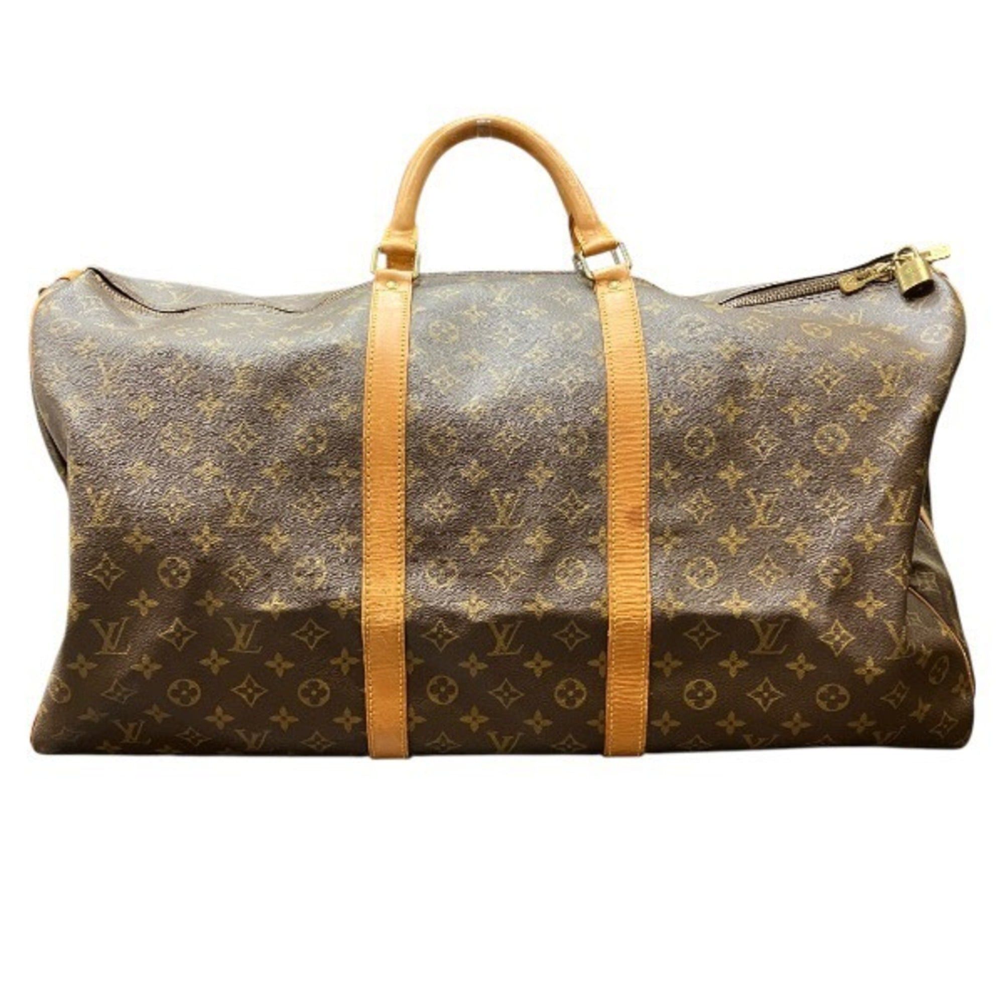 Louis Vuitton Louis Vuitton Monogram Keepall Bandoulière 60 M41412 Handbag Boston Bag for Men and Women Size ONE SIZE - 1 Thumbnail