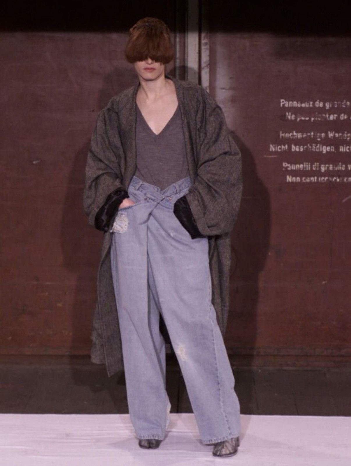 Maison Margiela A/W 2000 Size 78 XXL Denim Size 38" / US 16 / IT 52 - 7 Thumbnail