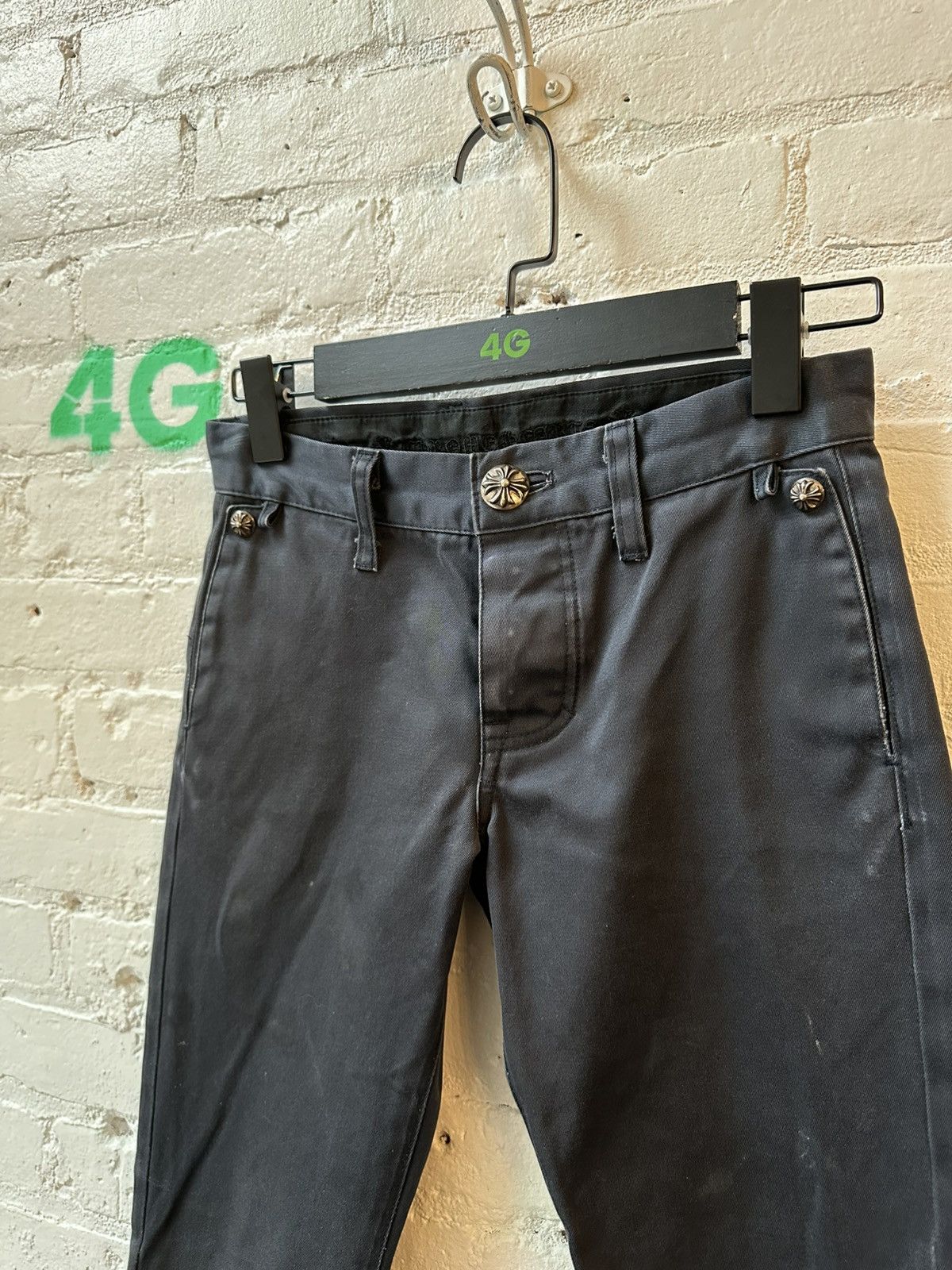 Chrome Hearts CHROME HEARTS KHRISTIAN STARK BABY PANTS Size US 28 / EU 44 - 2 Thumbnail