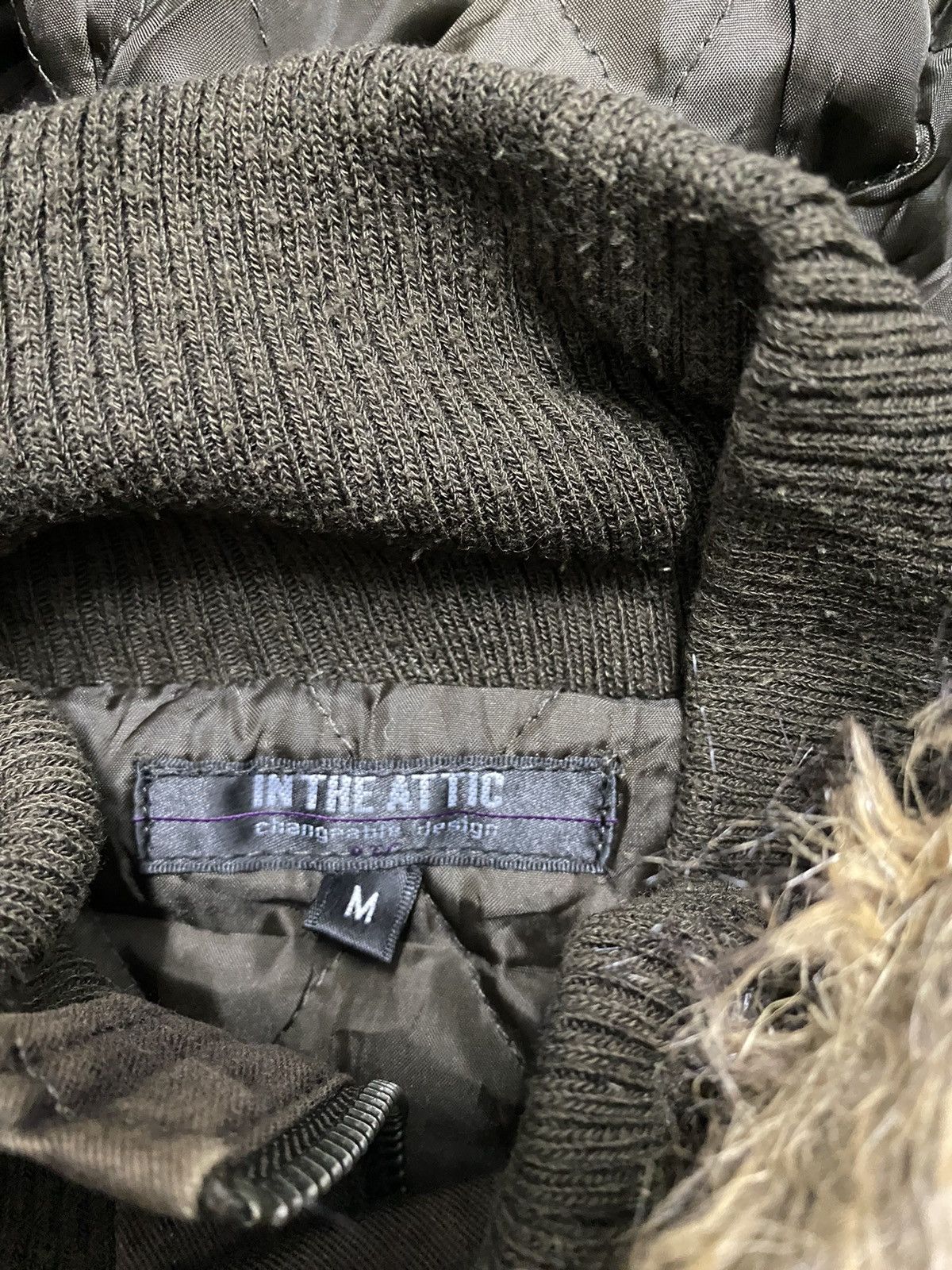 In The Attic In The Attic Faux Fur Hooded Jacket Size US M / EU 48-50 / 2 - 10 Thumbnail