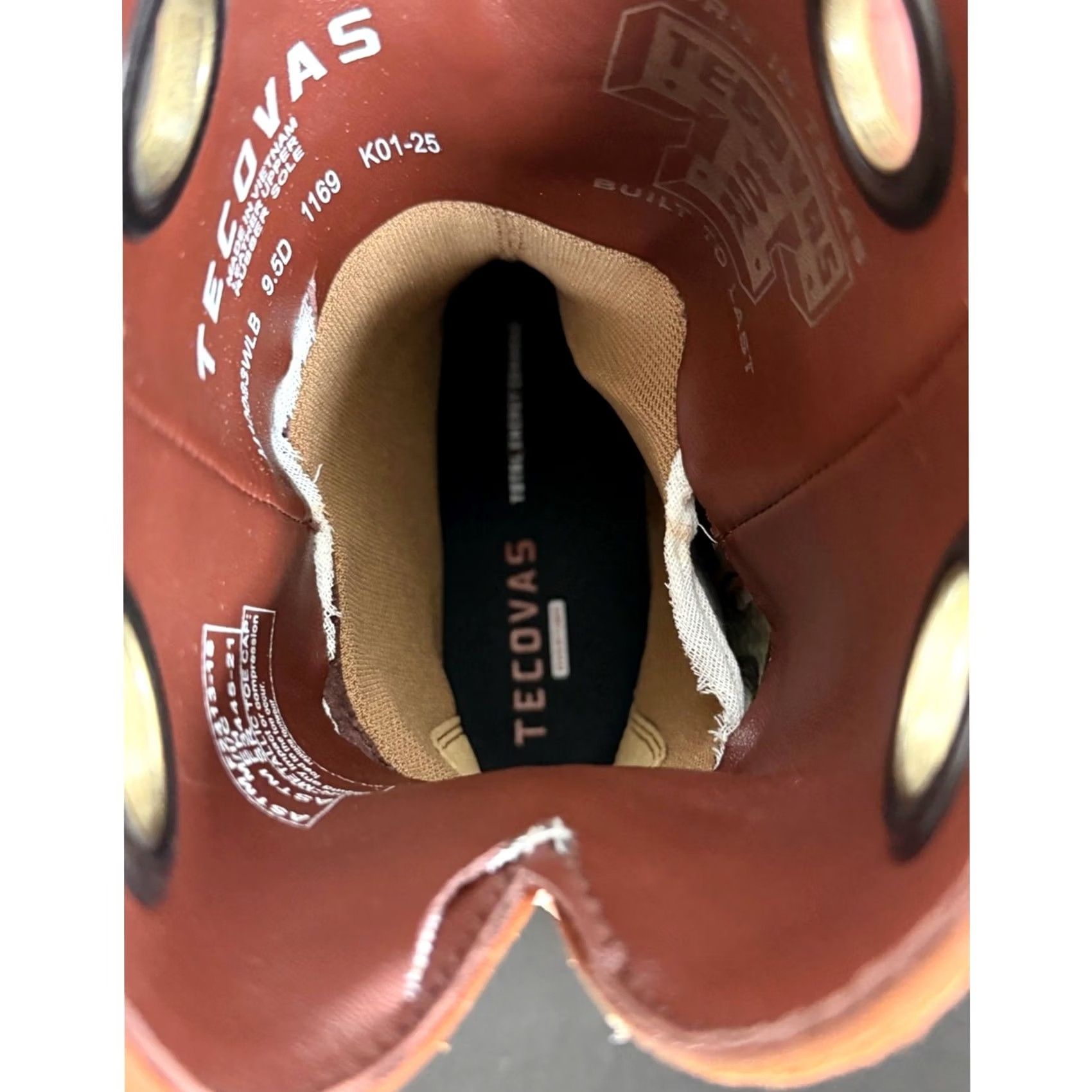 Tecovas NEW Tecovas LongHaul Waterproof Square Composite Toe Work Boots SIZE 9.5D Size US 10 / EU 43 - 7 Thumbnail