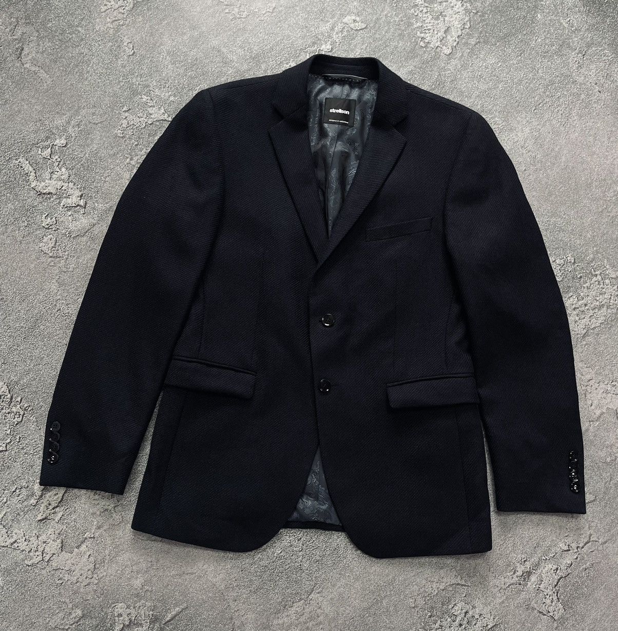Strellson Strellson Wool Finest Super 100 Men’s Blazer Size 46 Size 46S - 1 Thumbnail