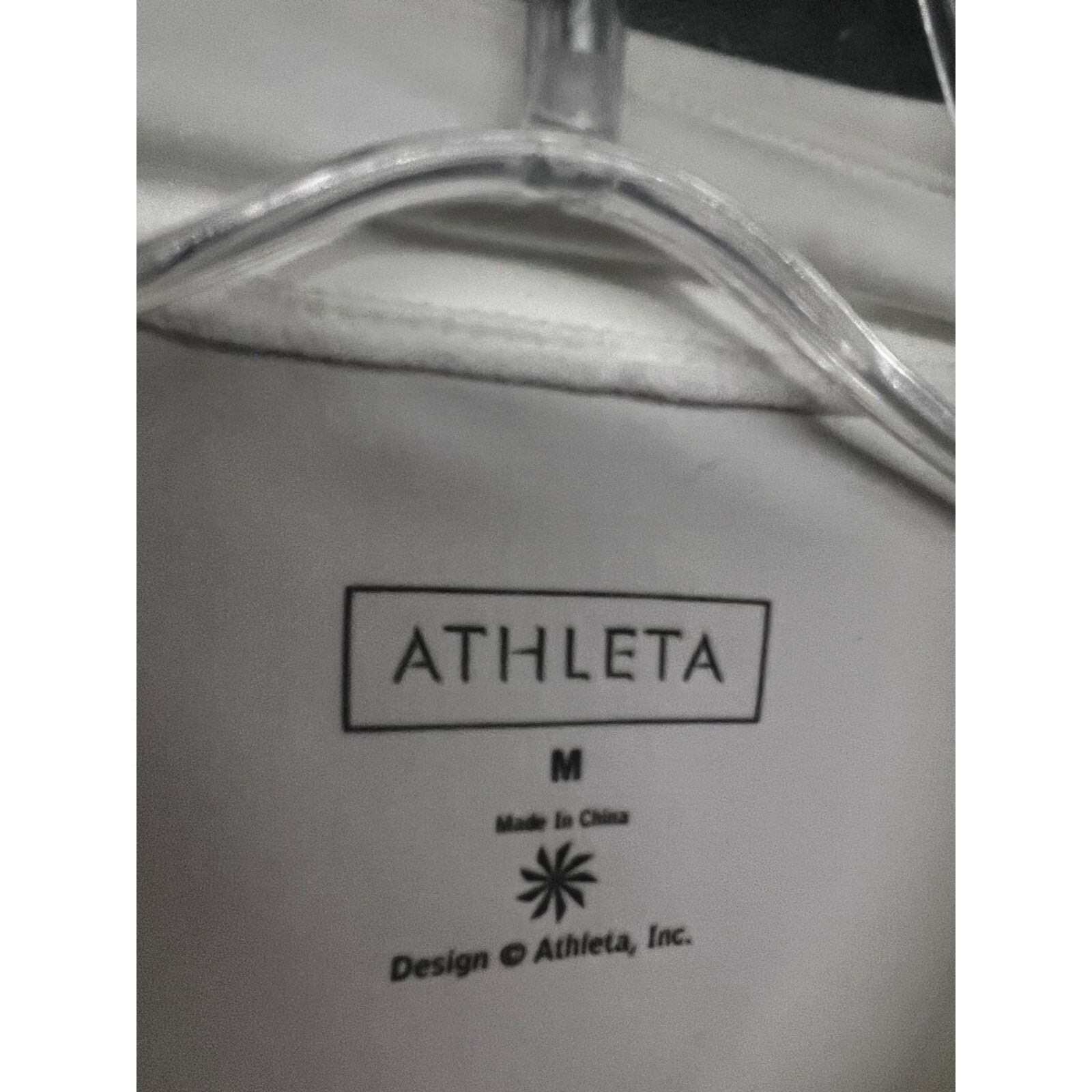 Athleta Athleta White Half Zip Ruched Guard Long Top Shirt M New Size M / US 6-8 / IT 42-44 - 8 Thumbnail