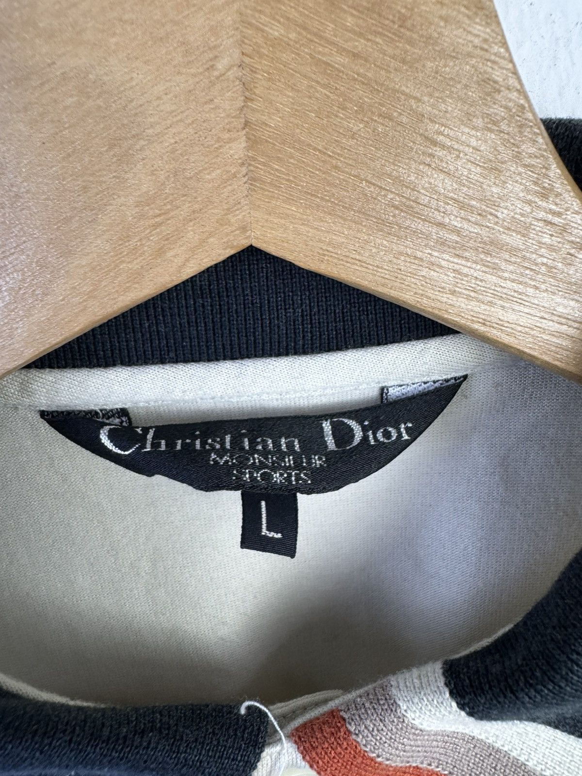 Christian Dior Monsieur Vintage Christian Dior Sports Polo Tee Size US L / EU 52-54 / 3 - 5 Thumbnail